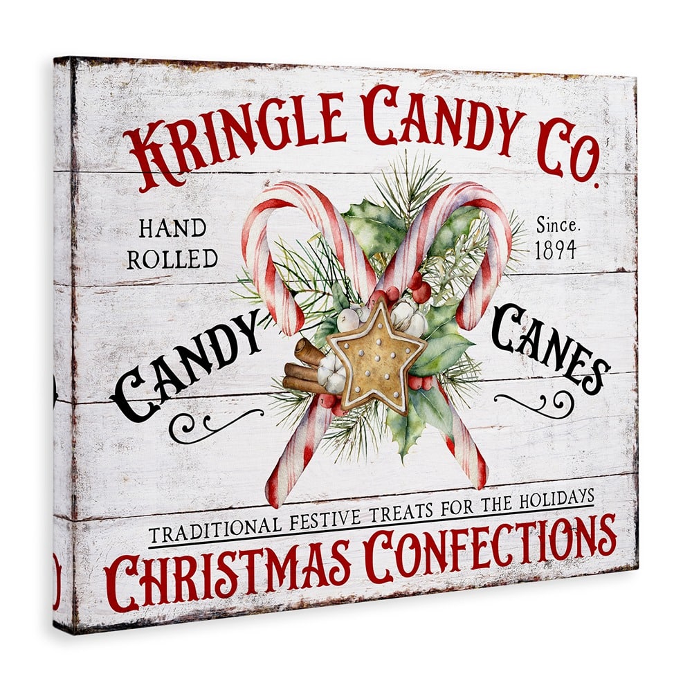 Stupell Industries Fresh Christmas Confections Canvas Wall Art
