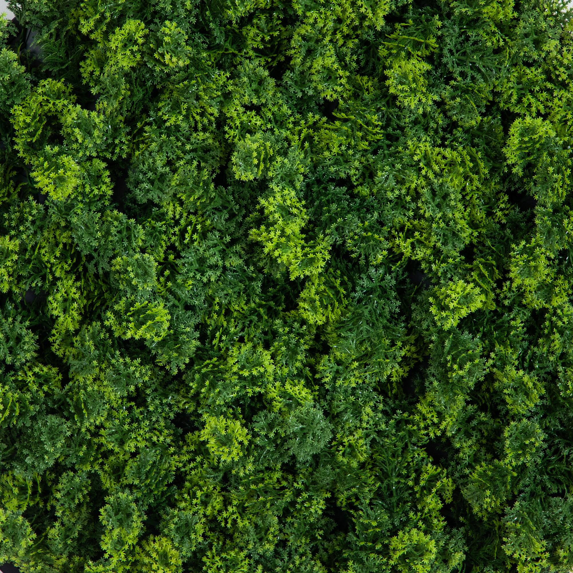 20" Framed Irish Green Meadow Artificial Living Wall Art Panel