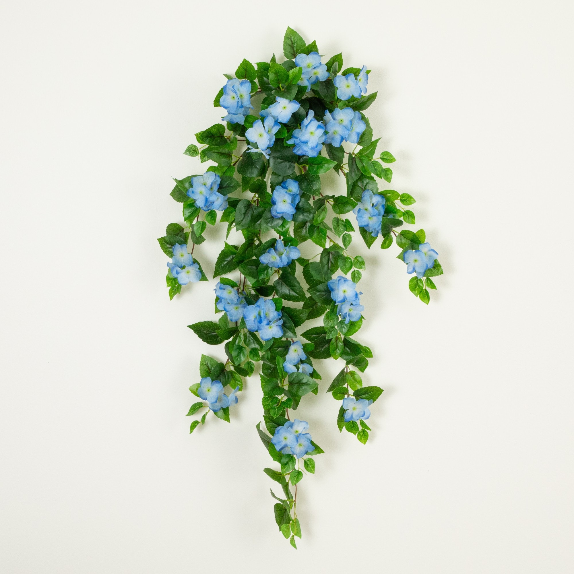 41" UV Resistant Artificial Hydrangea Hanging Plants