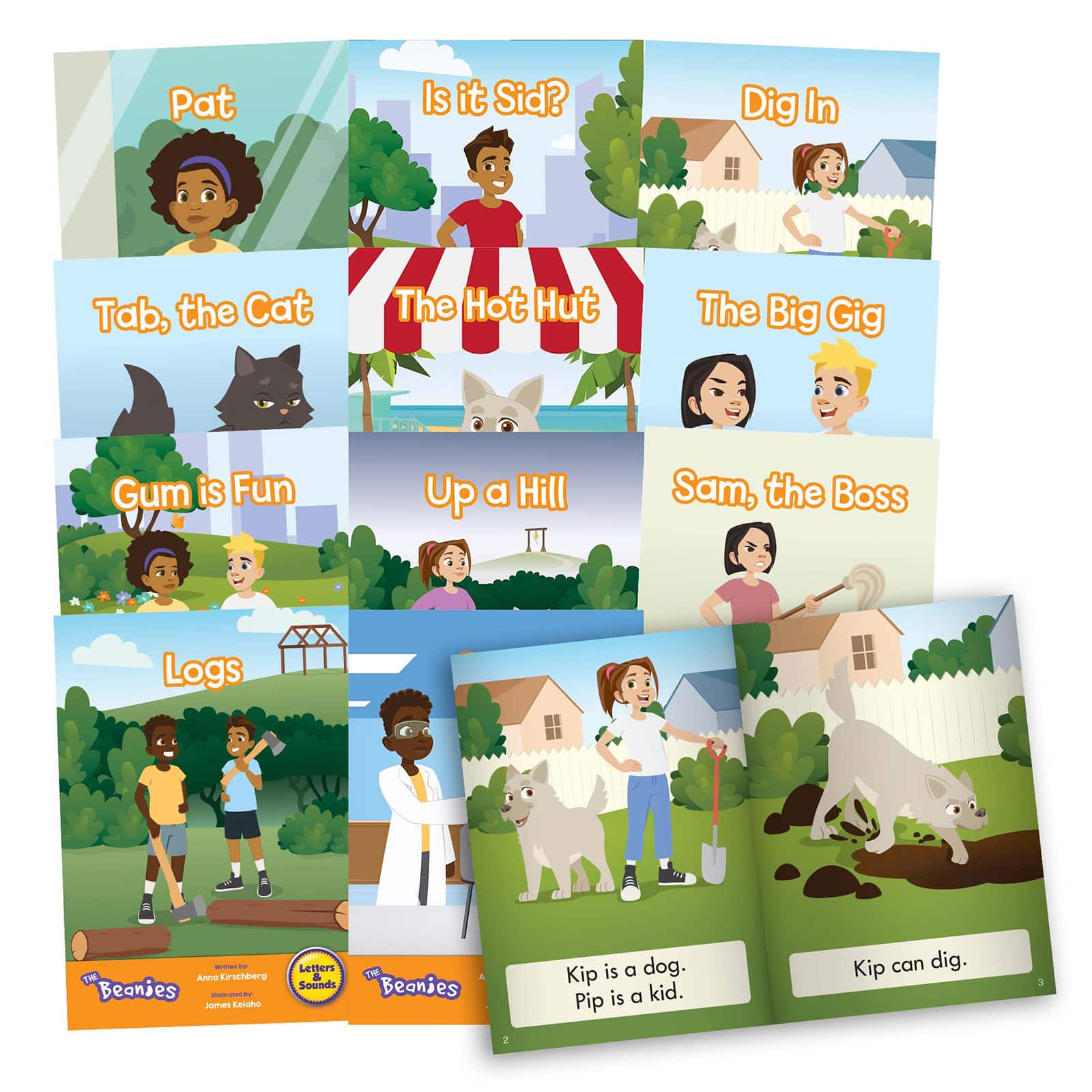 Junior Learning The Beanies Phase 2 Reader Set