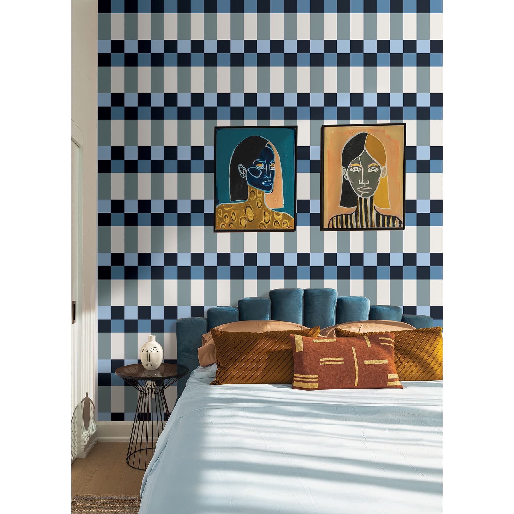 RoomMates Emily Rayna Framework Peel & Stick Wallpaper