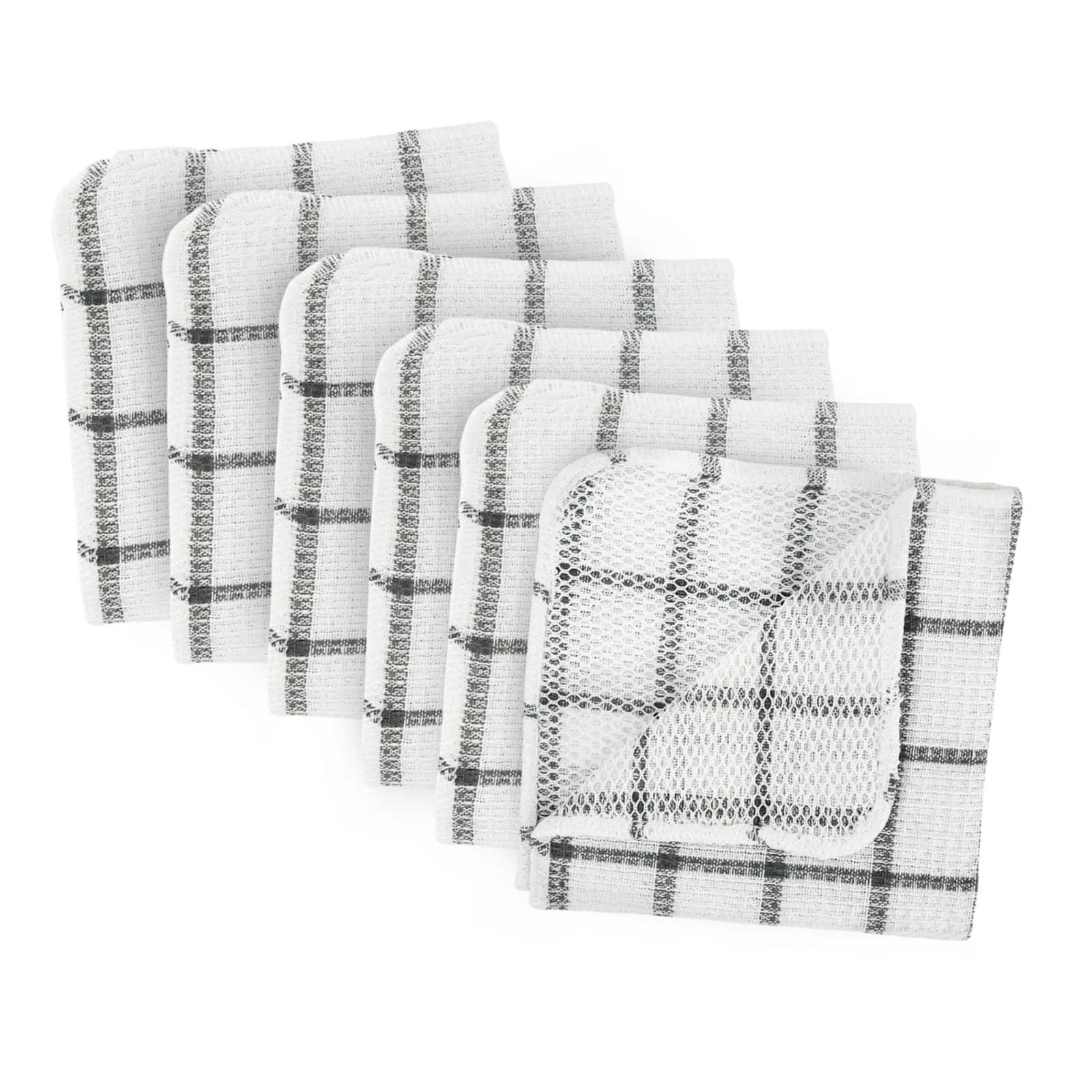 Gray Scrubber Dishcloth, 6ct.