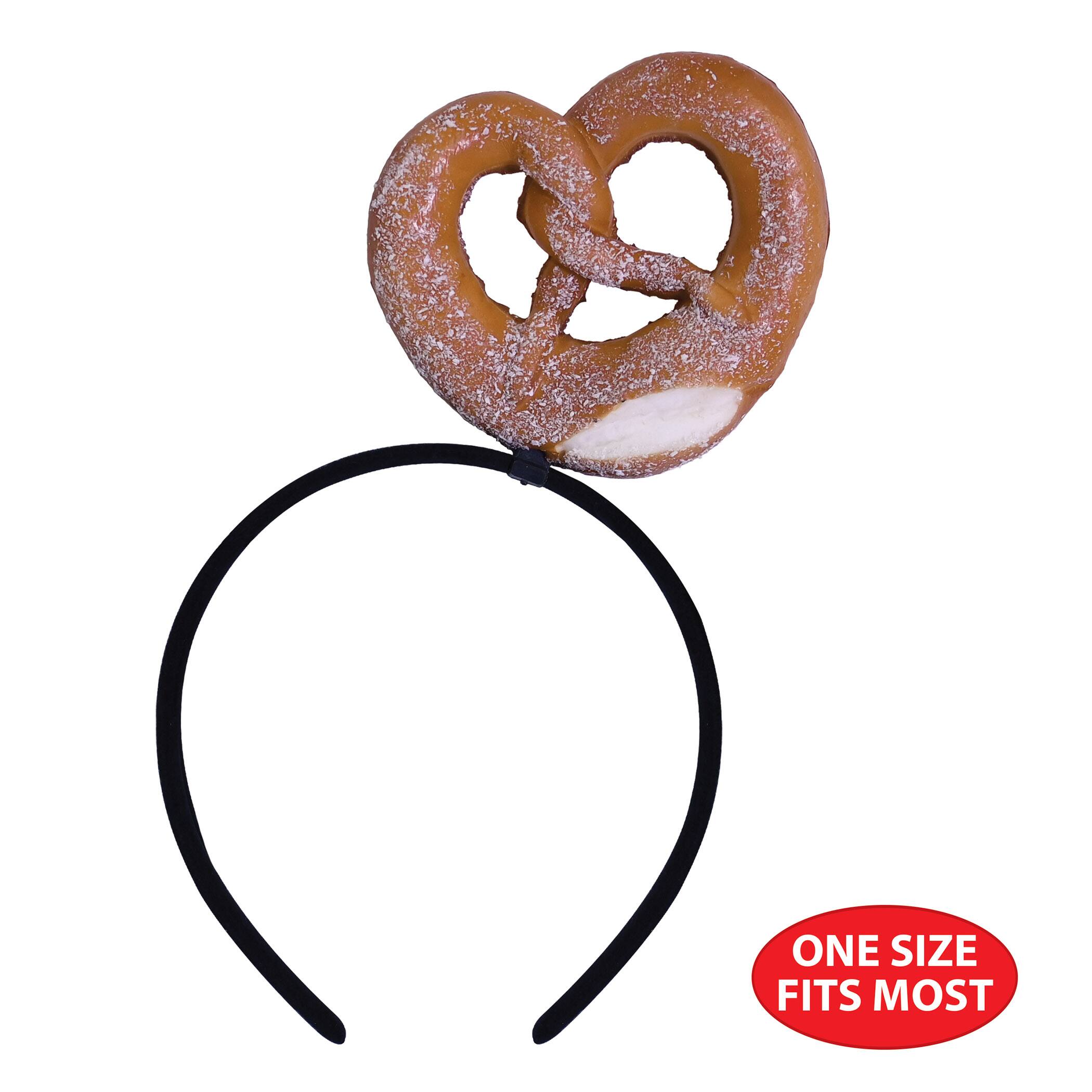 Beistle Black Pretzel Headband