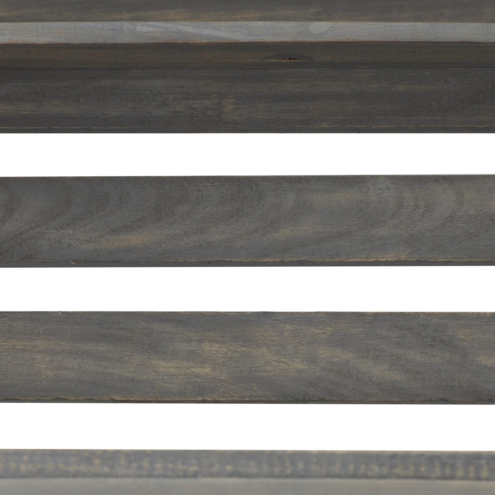Brown Mango Wood Farmhouse Tray Set