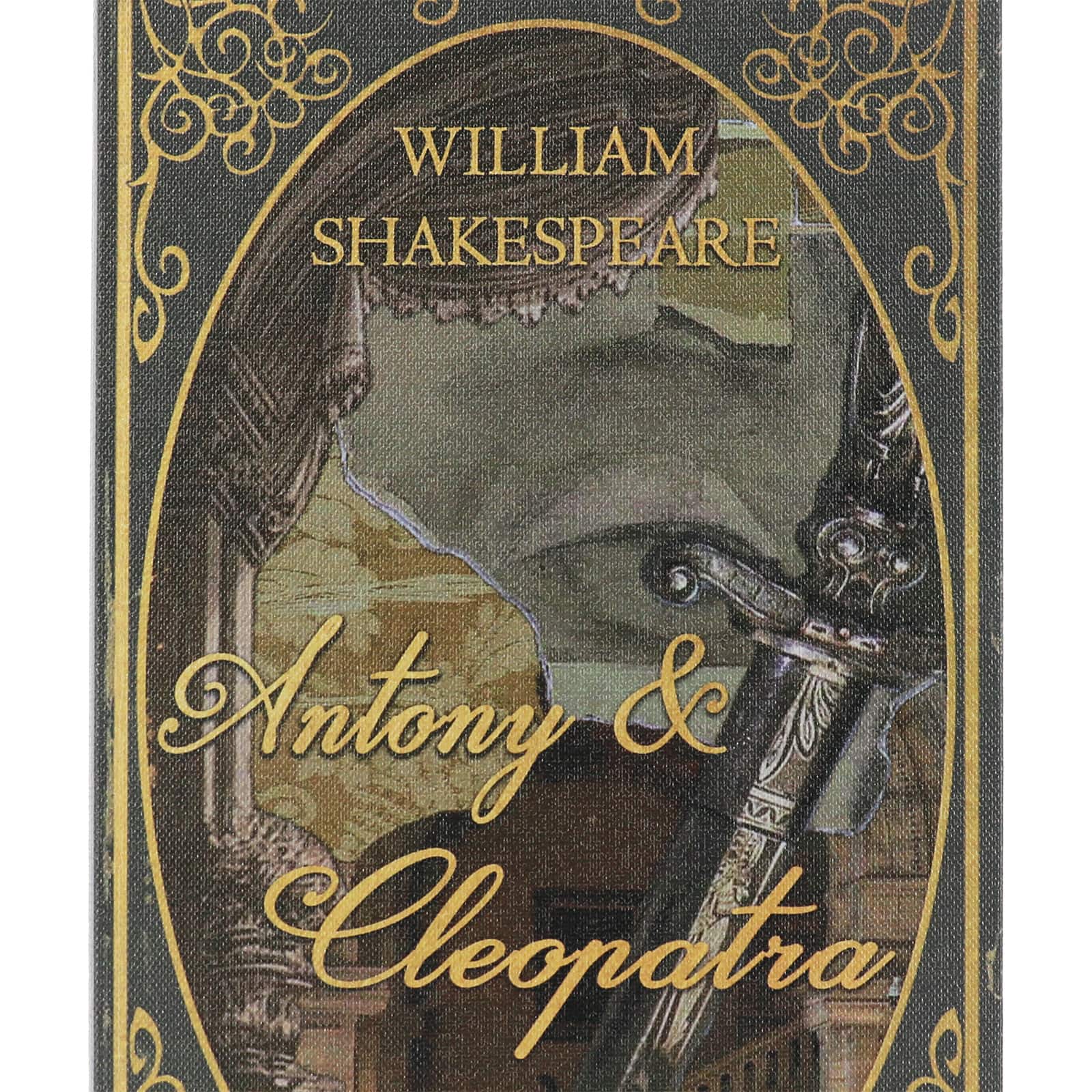 11.25" Antony & Cleopatra Decorative Tabletop Book Box by Ashland®