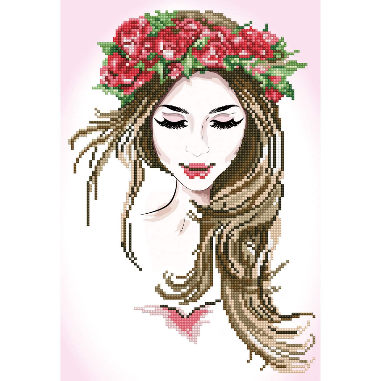 Diamond Dotz® Intermediate Garland Beauty Diamond Painting Kit