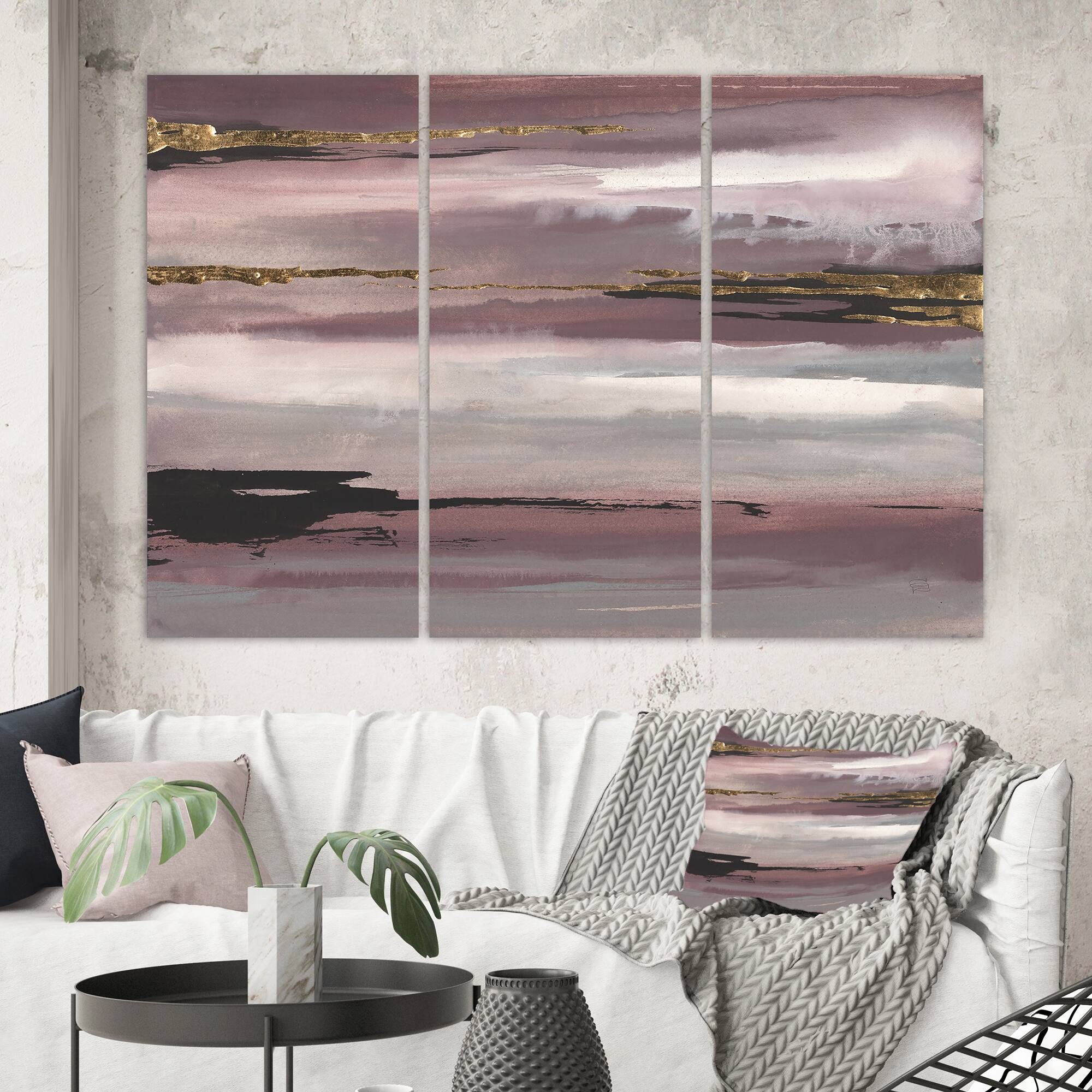 Designart - Purple Glam Storm II