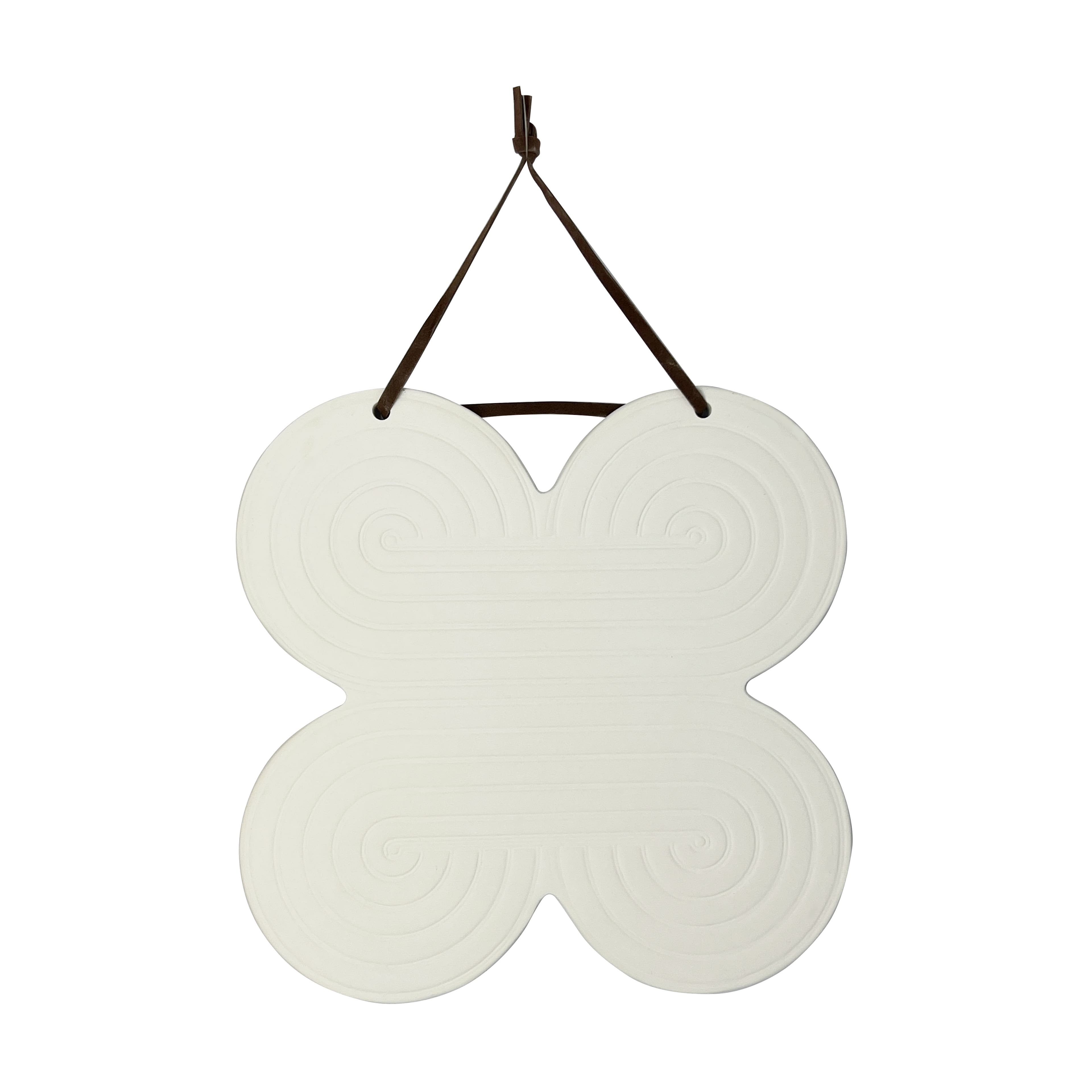 Jonathan Adler x Michaels 8" Pompidou Quatrefoil DIY Ceramic Plaque