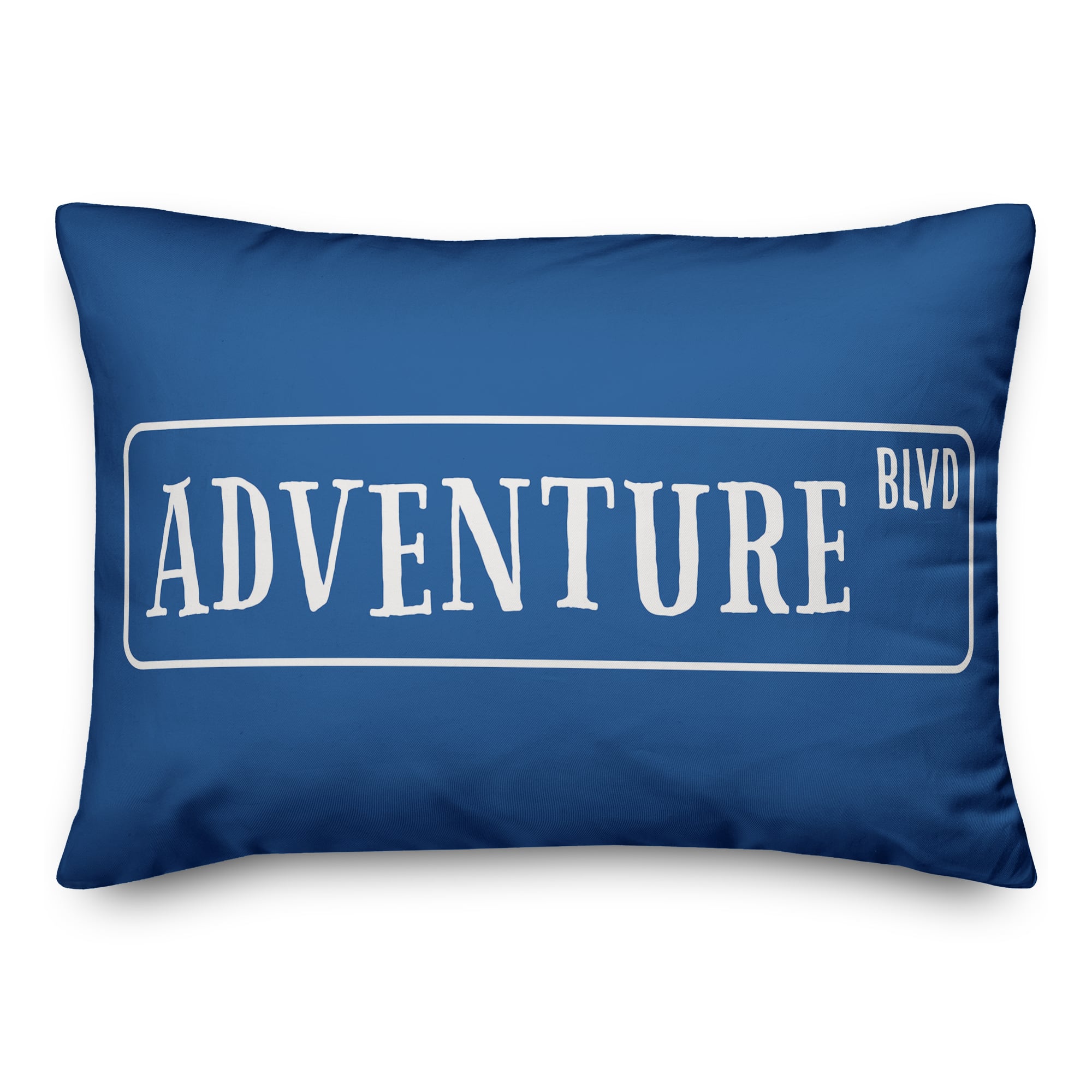 Adventure Avenue 20" x 14" Throw Pillow