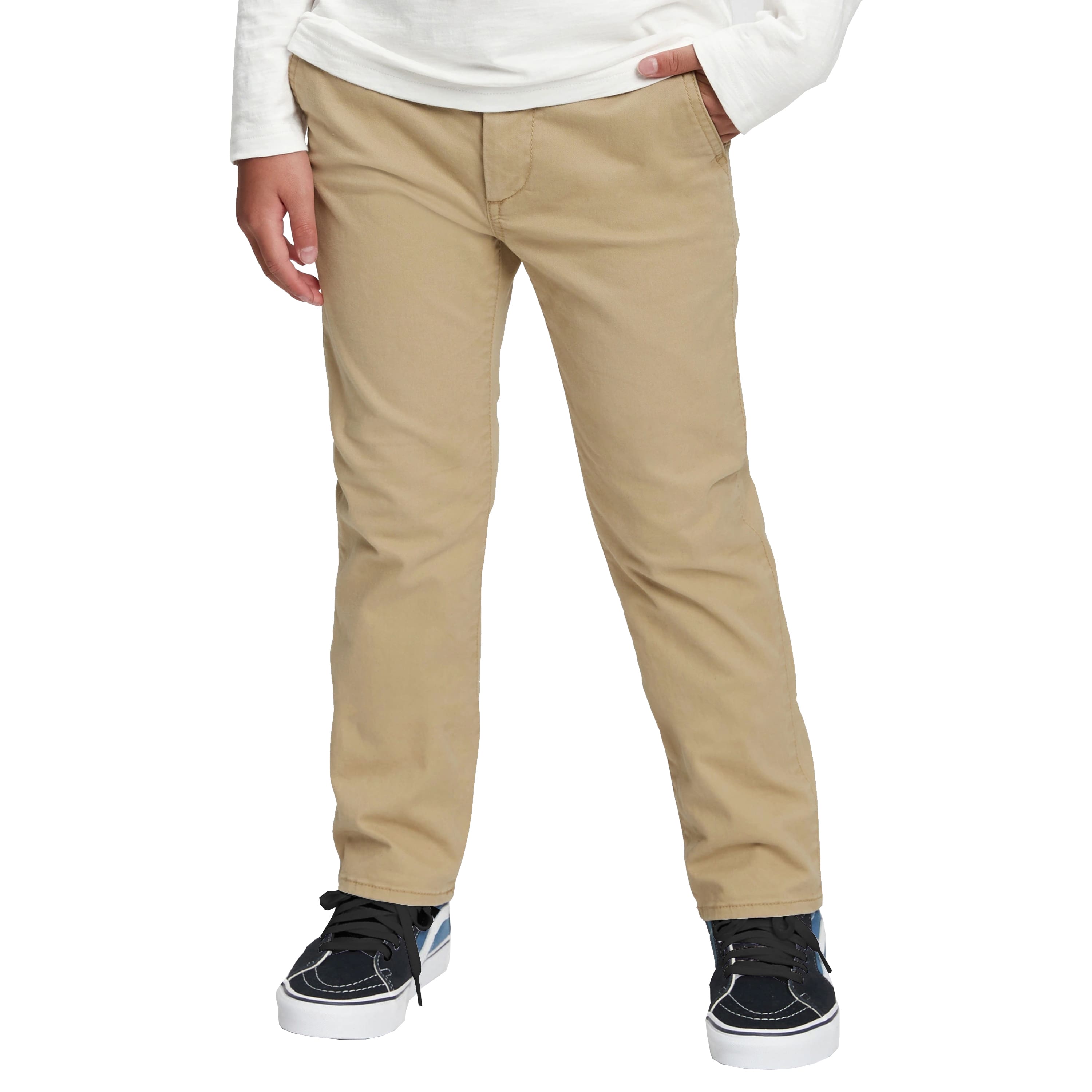 Galaxy by Harvic Boy's Stretch Slim Fit School Uniform Chino Pants