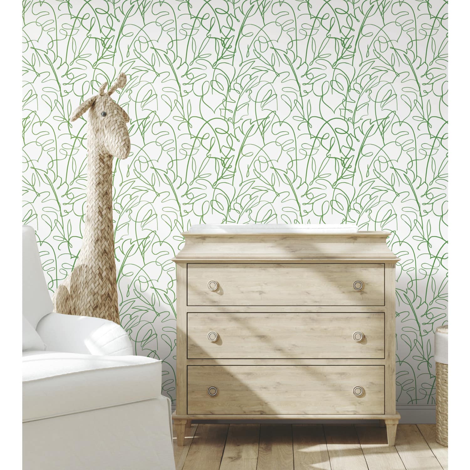 RoomMates Tamara Day Tropical Signature Peel & Stick Wallpaper