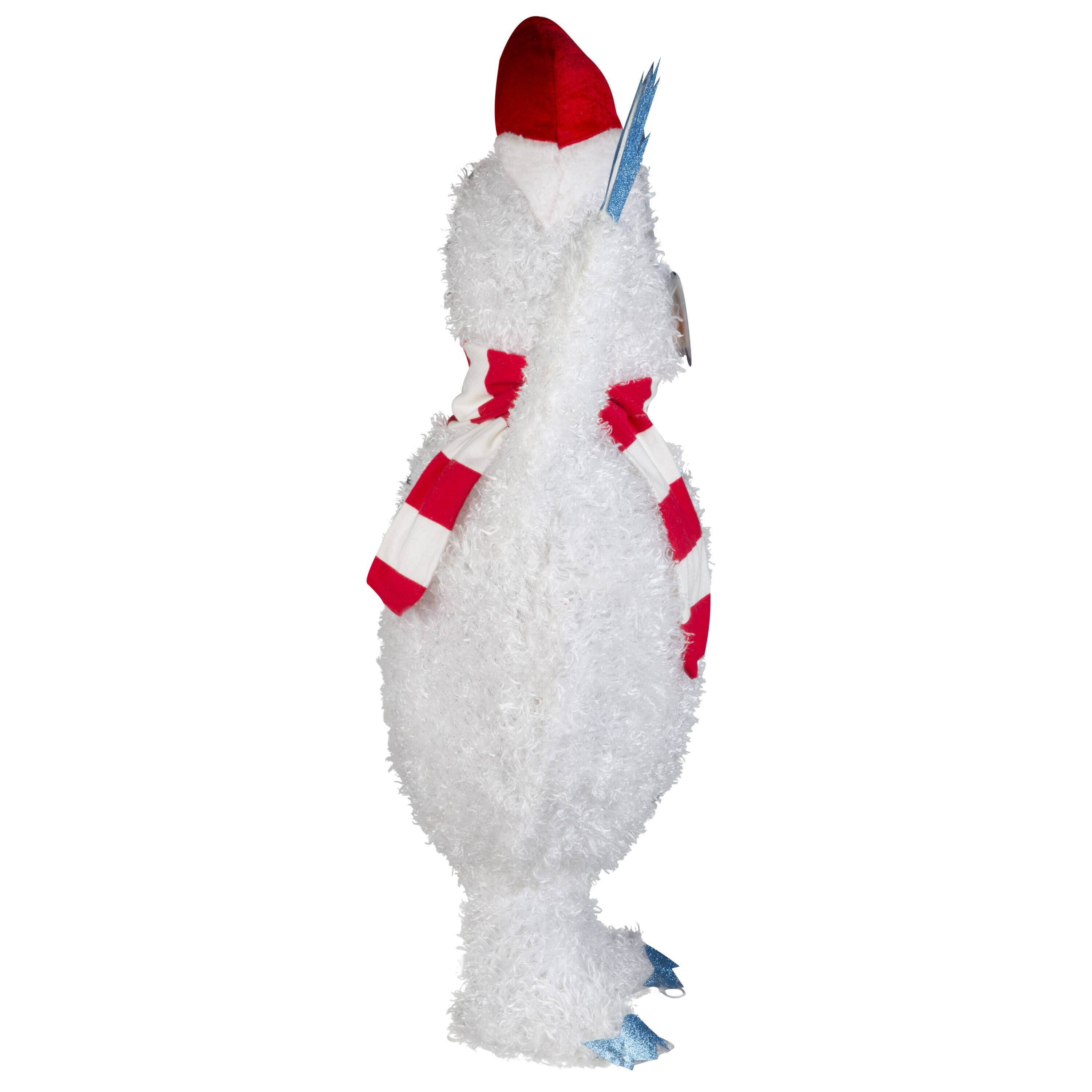 28" Rudolph Bumble 3D Holiday Lighted Tinsel Sculpture