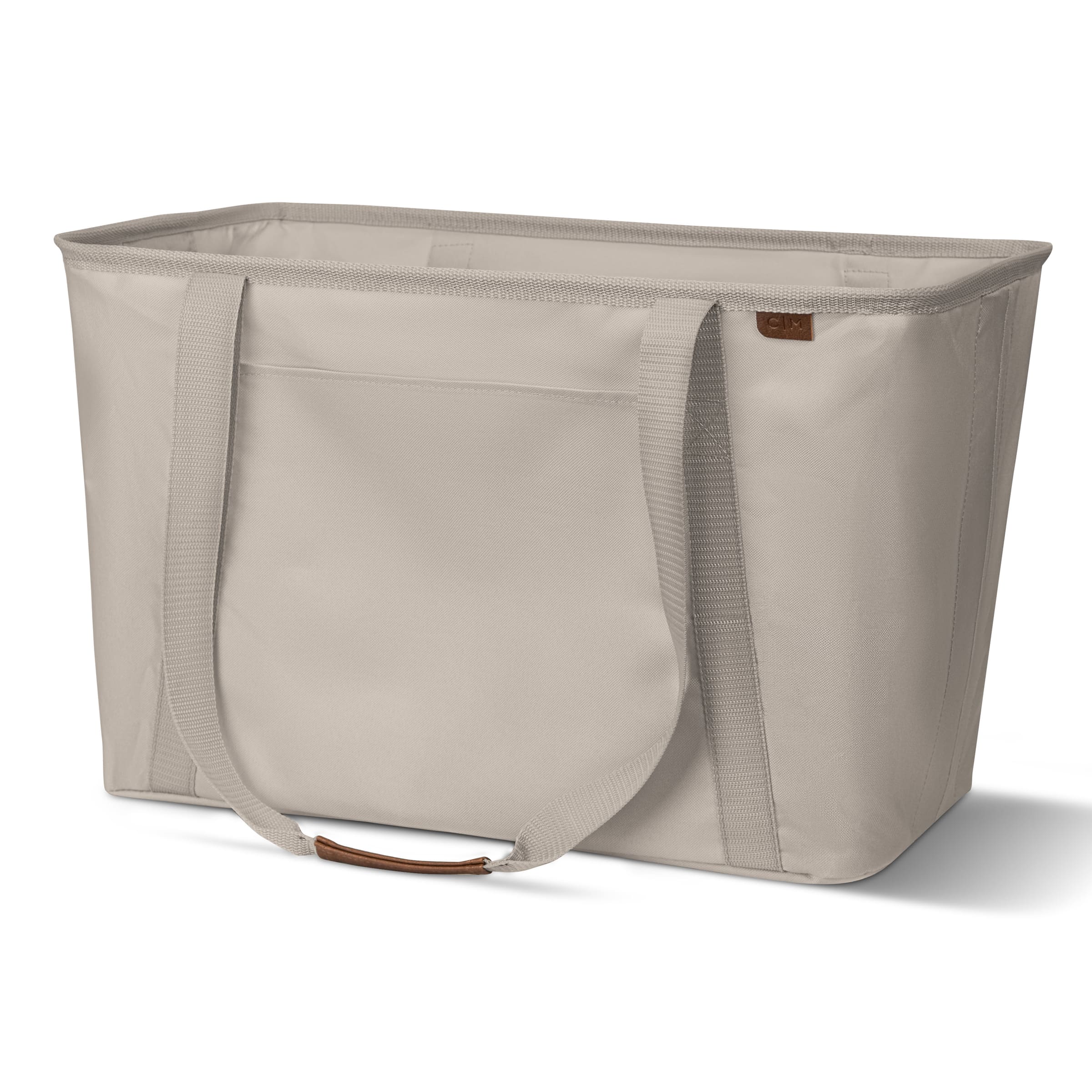 CleverMade® 64L Collapsible Carry-All Tote Luxe with Outside Pocket