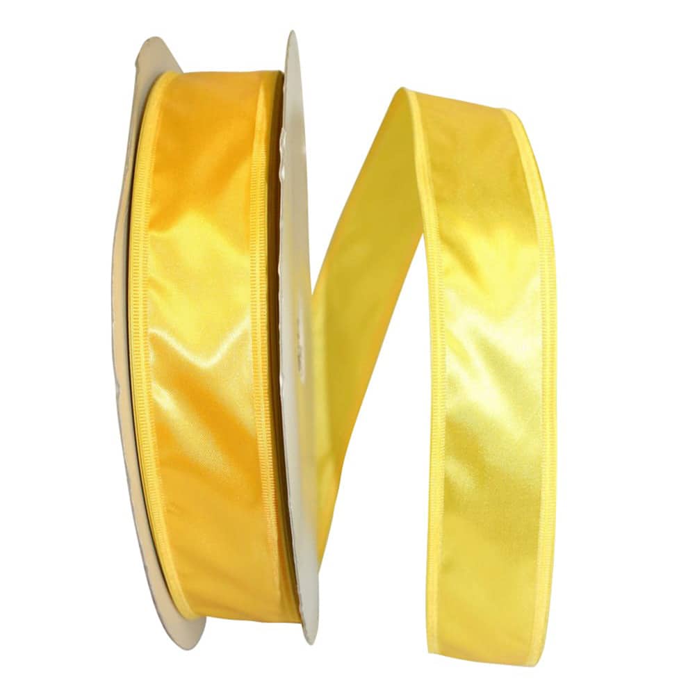 JAM Paper 1.5" x 100yd. Dyna Satin EZ Wired Ribbon
