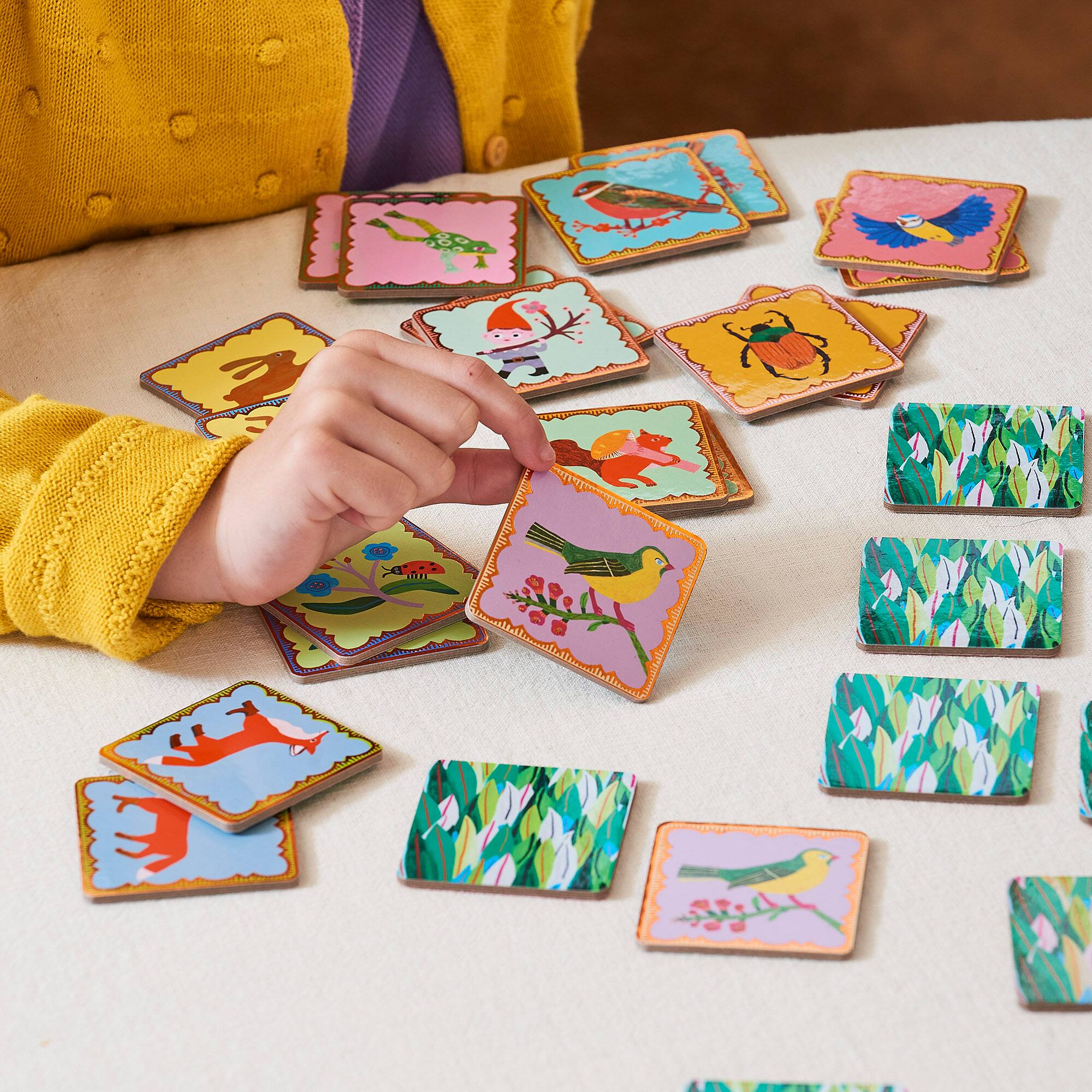 eeBoo Woodland Memory & Matching Game