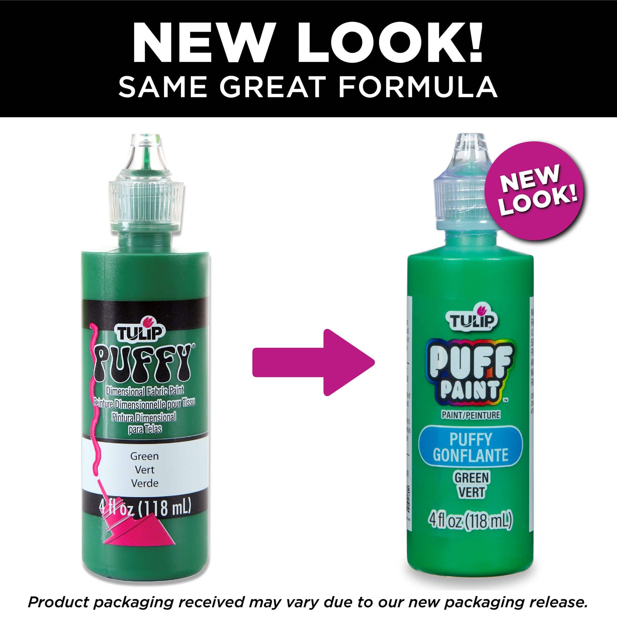 Tulip® Puffy™ Dimensional Fabric Paint