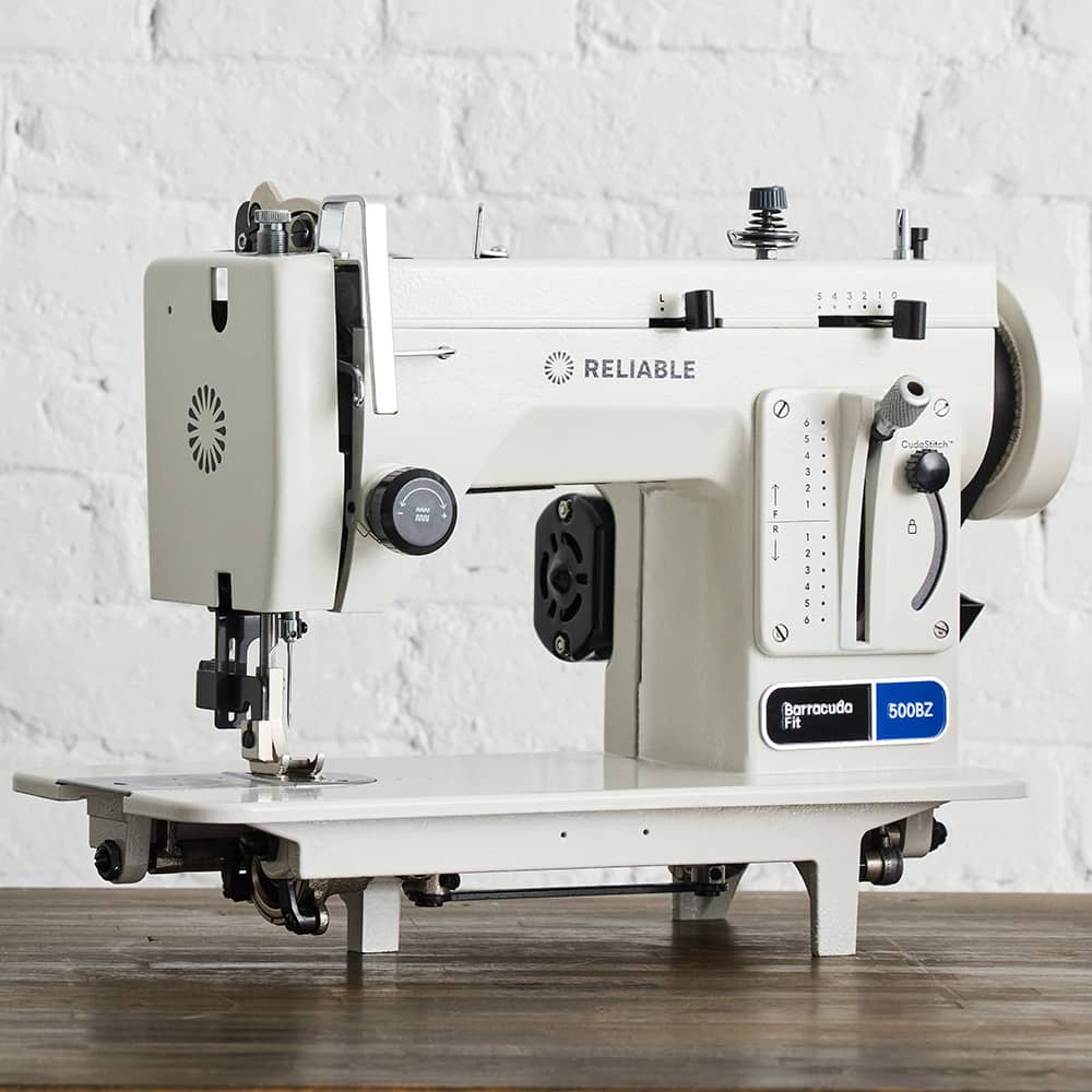 Barracuda™ Fit 500BZ Zig-Zag Portable Walking Foot Sewing Machine for Heavy Material