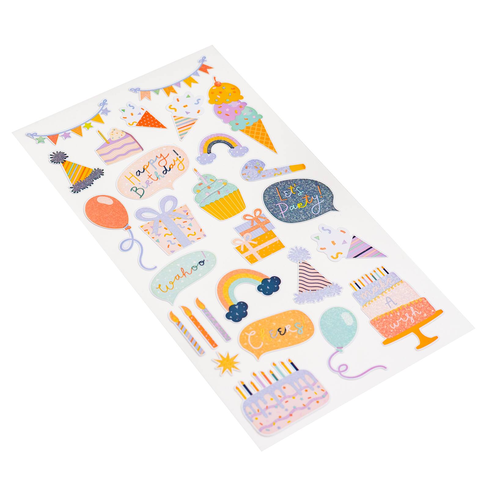 12 Pack: Birthday Party Stickers by Recollections™