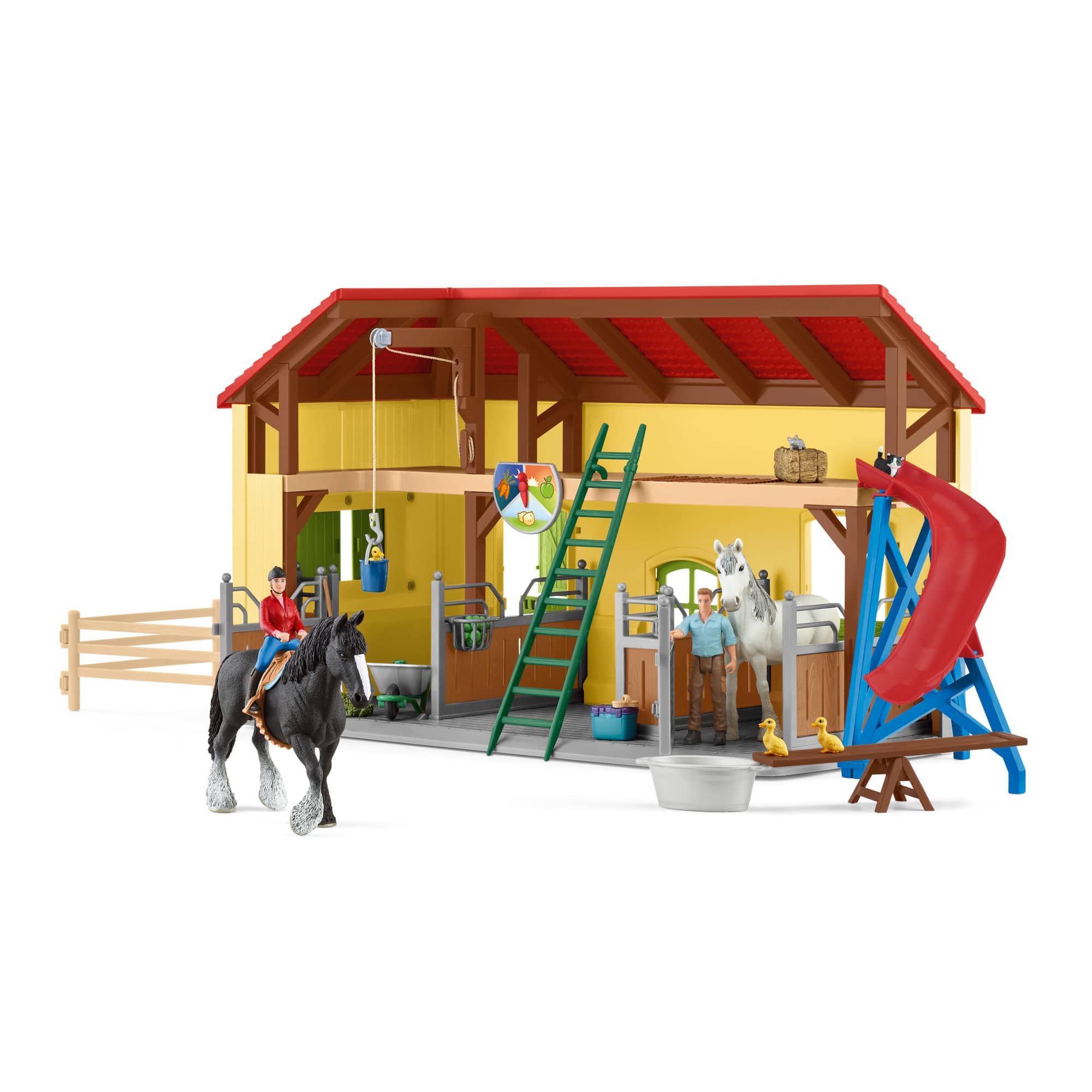 Schleich Farm World Horse Stable Playset