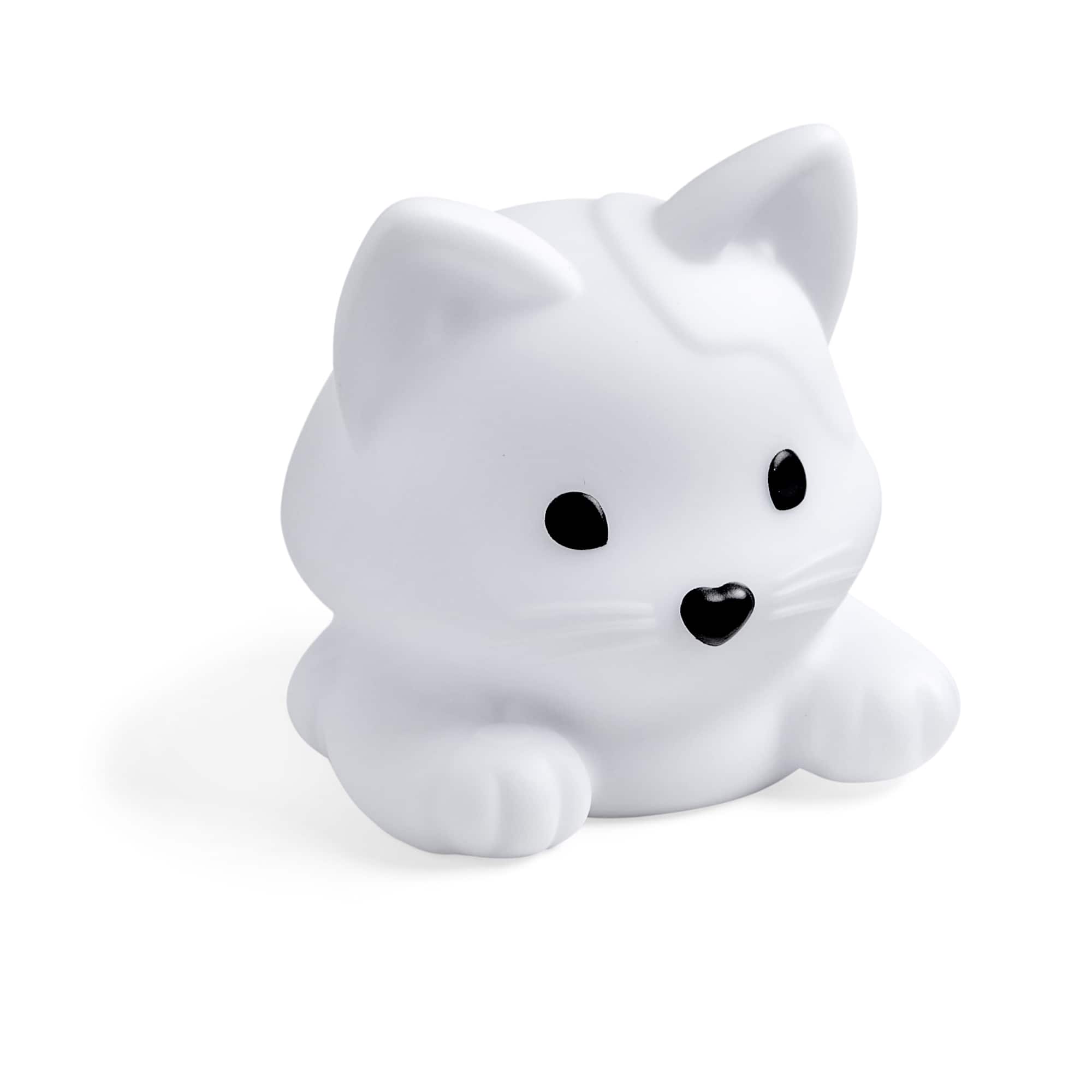 hand2mind Luna the Calming Kitty™ Breathing Buddy & Nightlight