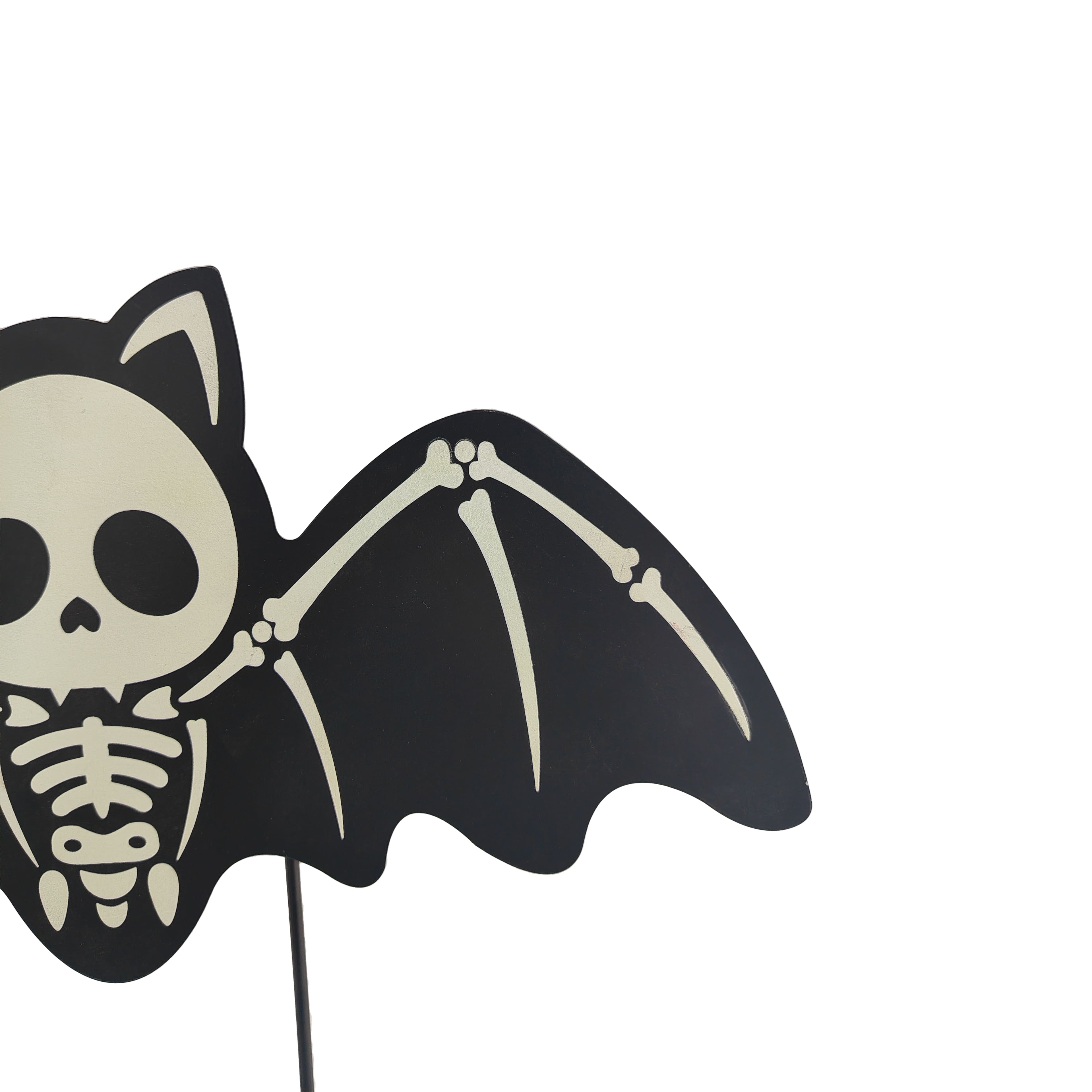 17" Glow-in-the-Dark Bat Metal Yard Stake by Ashland®