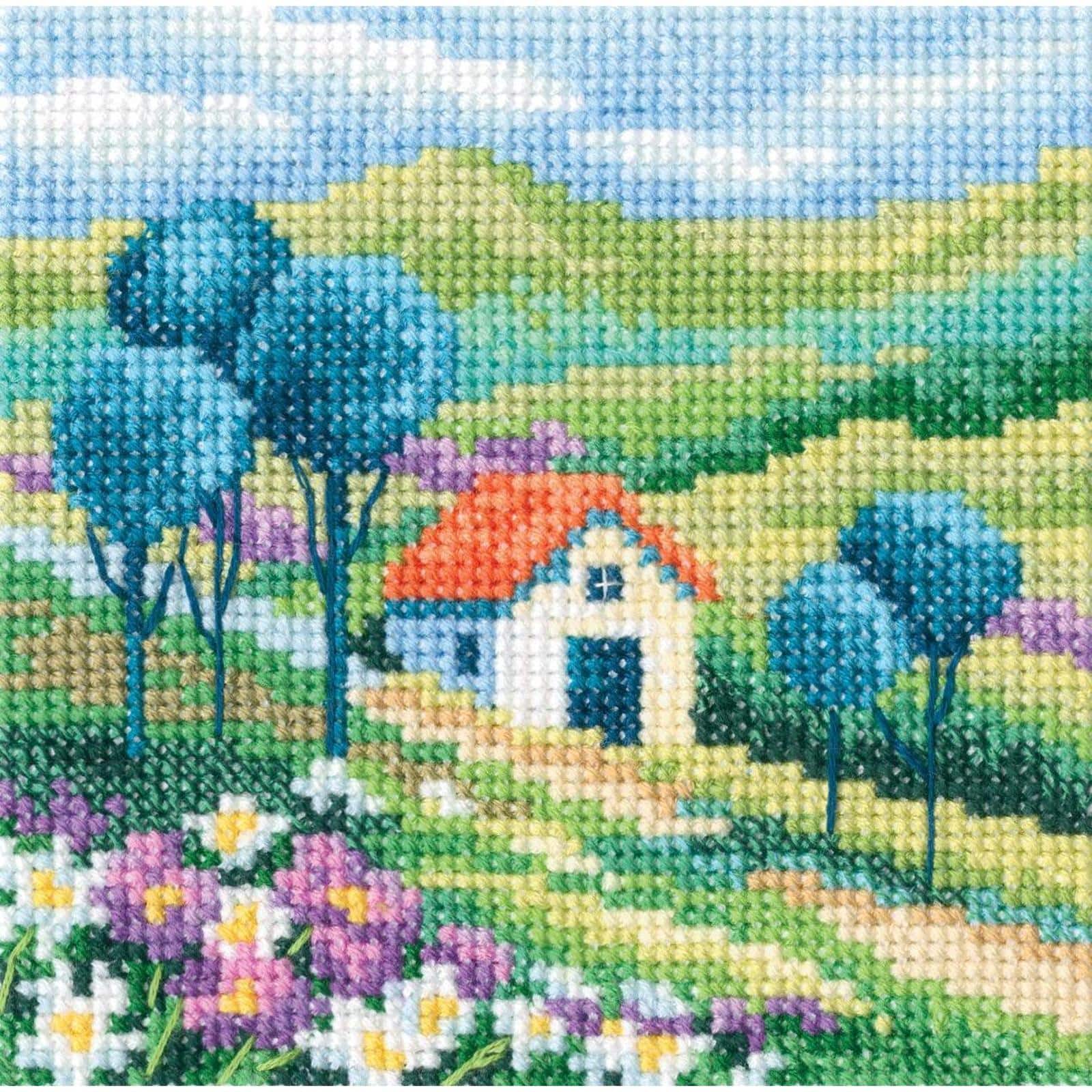 RTO Summer Colors Counted Cross Stitch Kit