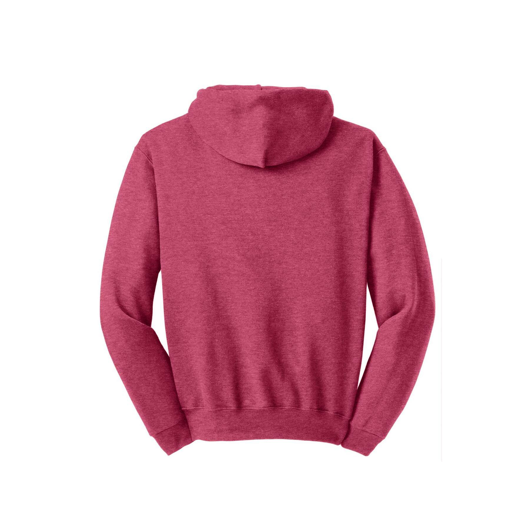JERZEES® NuBlend Pullover Hooded Heathered Sweatshirt