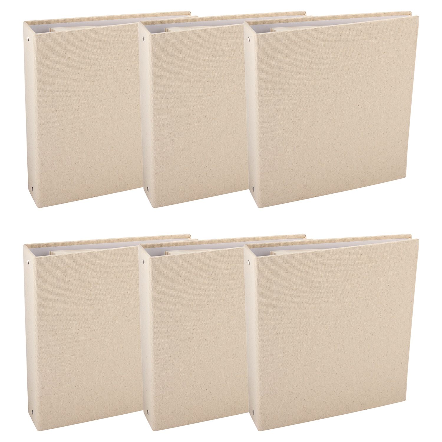6 Pack: Oat Photo Album with Magnetic Pages by Recollections™