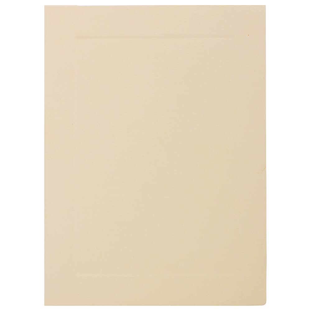 Strathmore A6 Ivory with Woven Panel Foldover Cards
