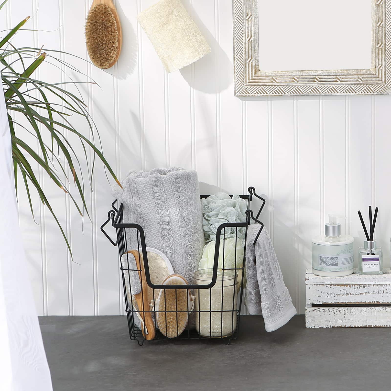 DII® Large Square Metal Basket