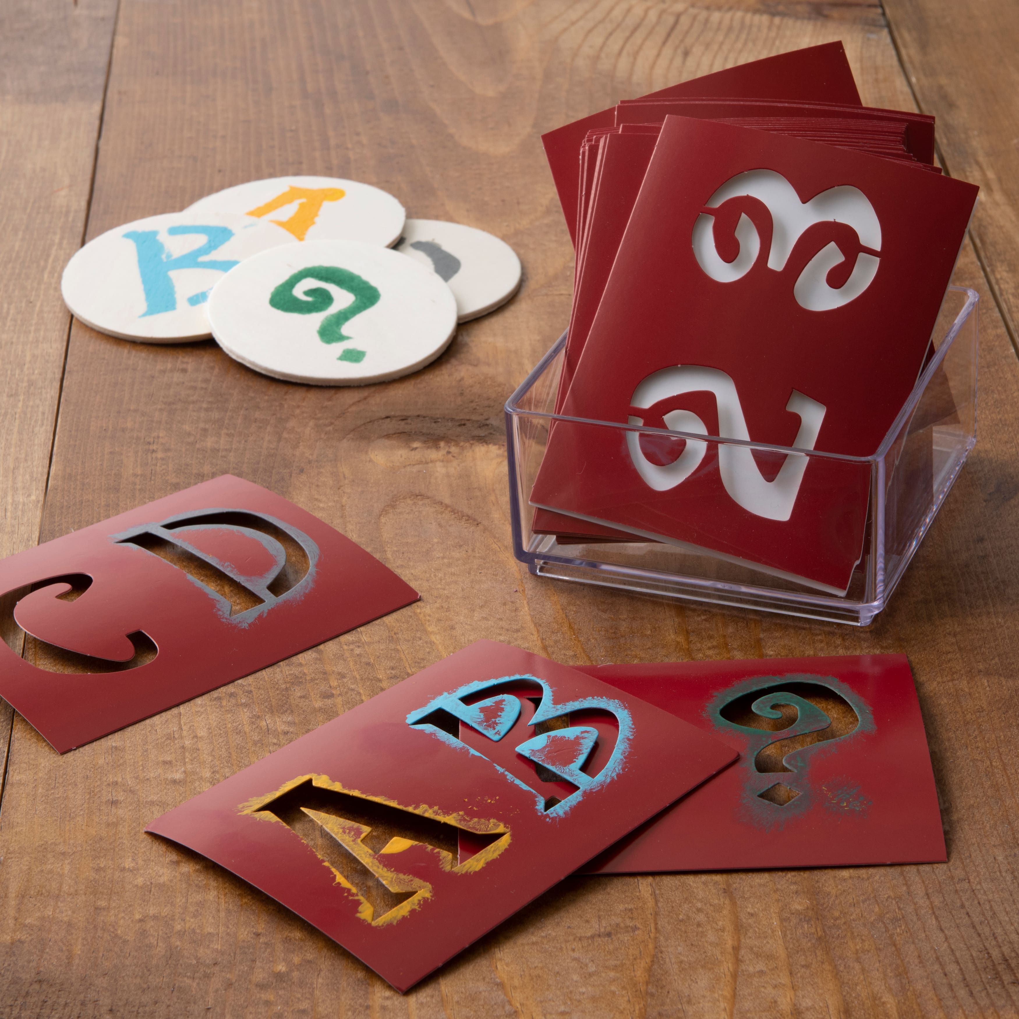 2" Genie Alphabet Stencils by Craft Smart™