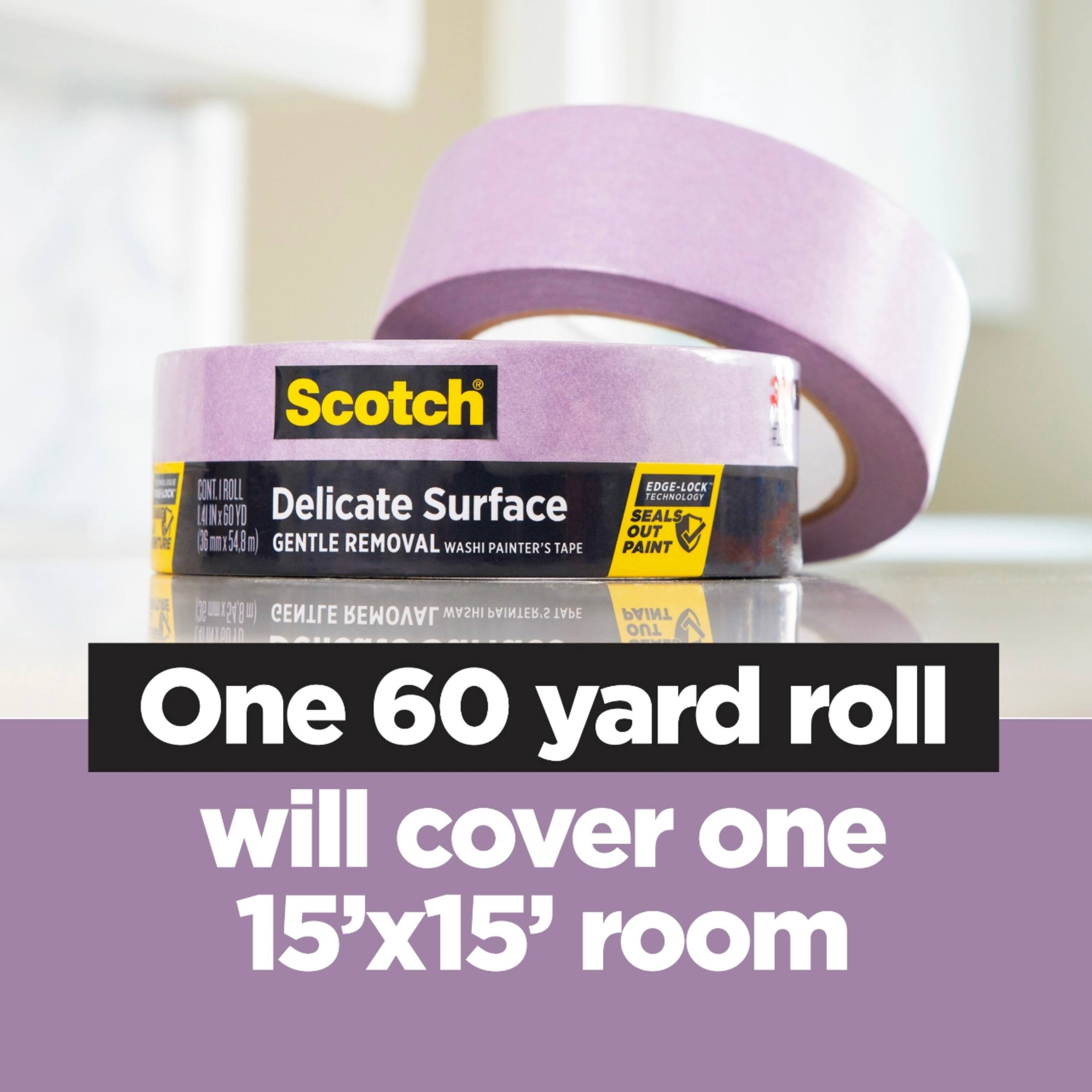 Scotch® 0.94" x 60yd. Delicate Surface Painter's Tape