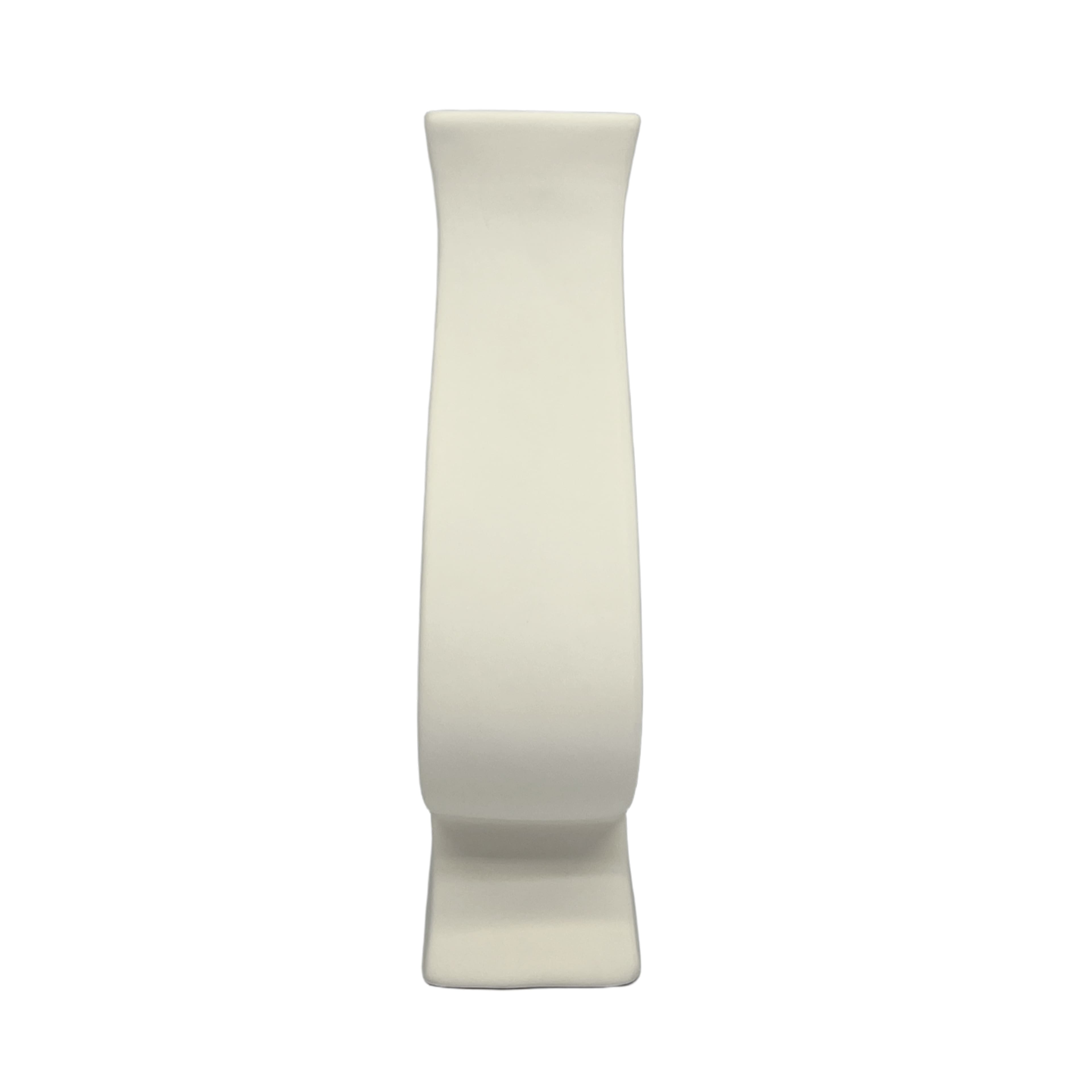 Jonathan Adler x Michaels 11.75" Flat DIY Ceramic Trumpet Vase