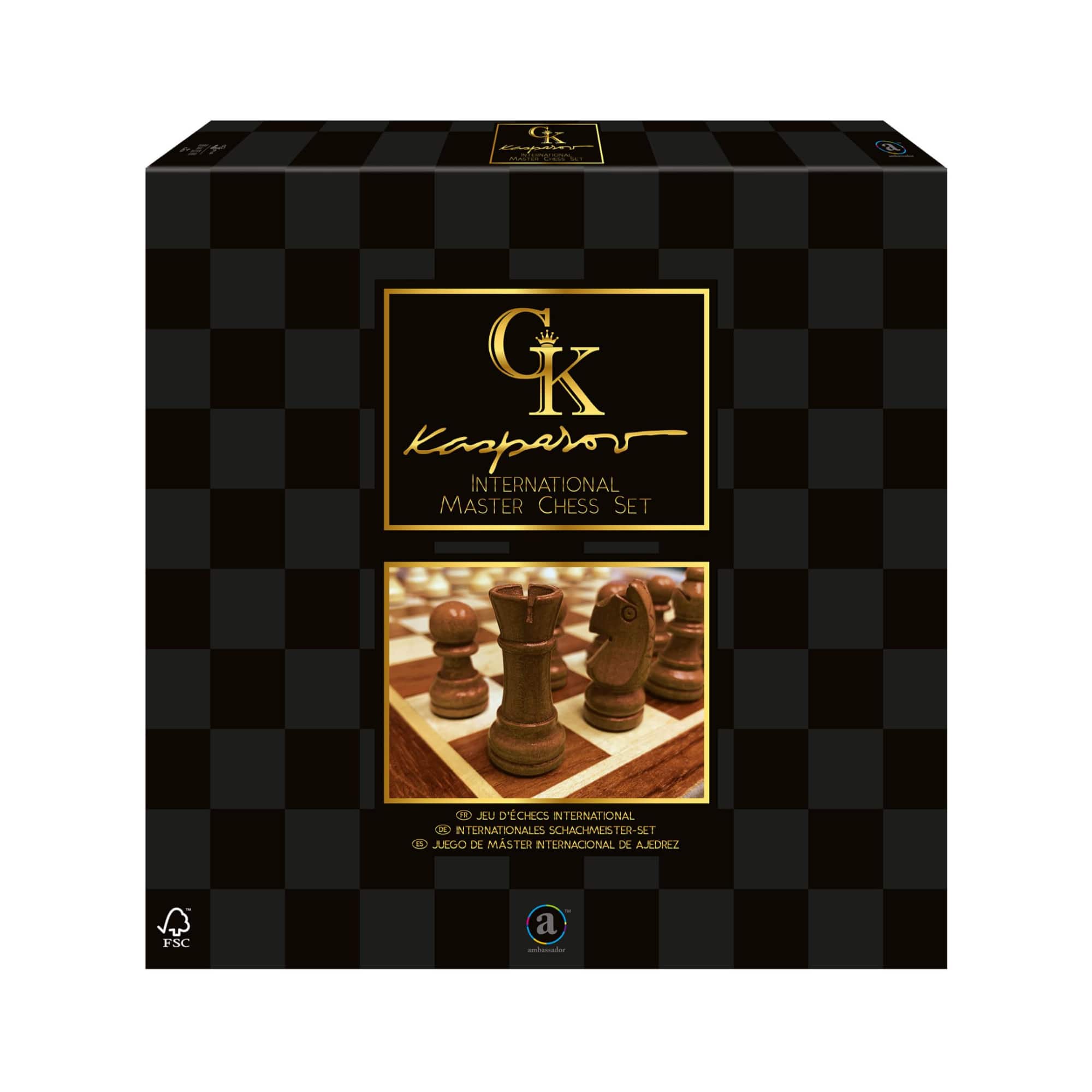 Merchant Ambassador KASPAROV International Master Chess Set