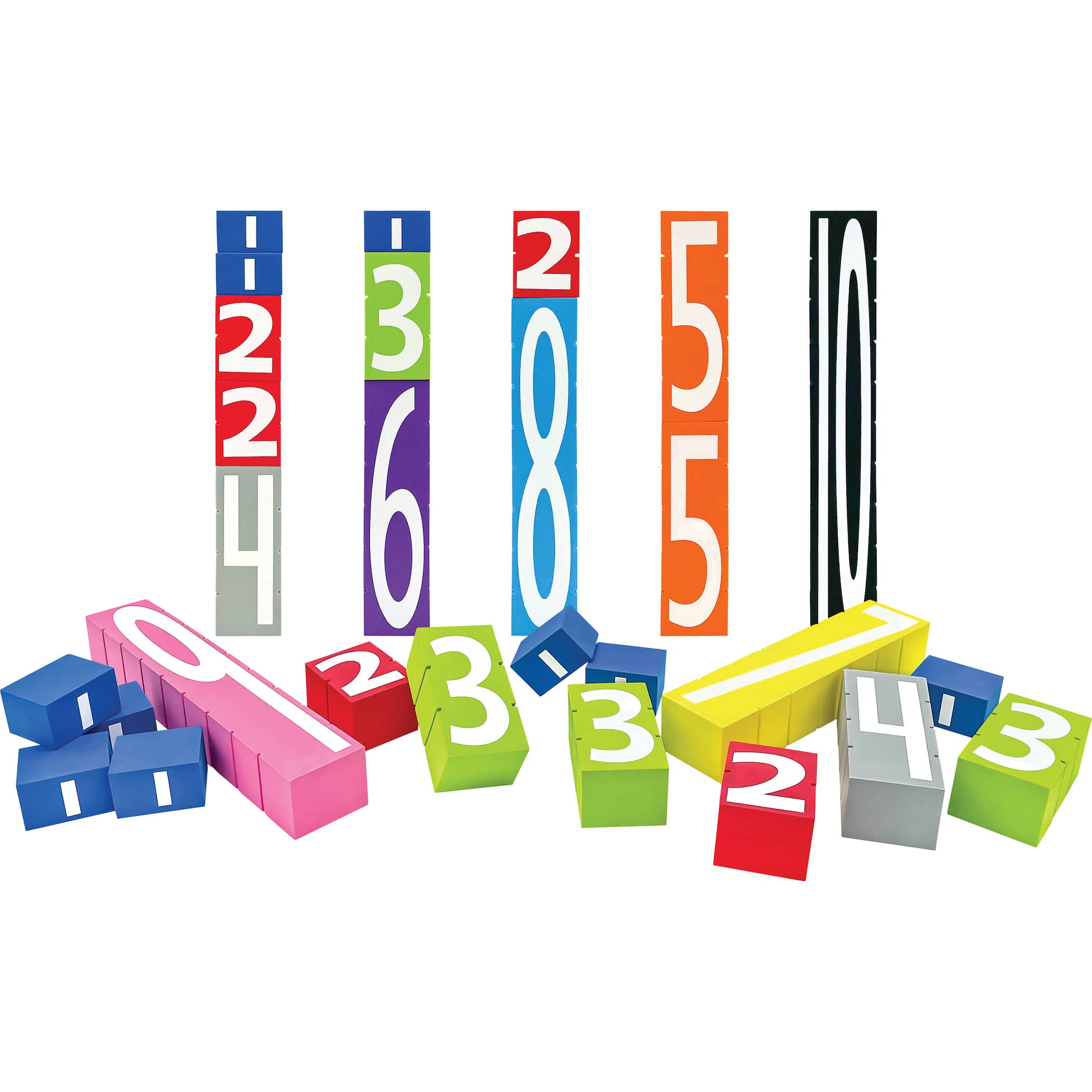 Teacher Created Resources® Number Stax Stacking Foam Number Blocks