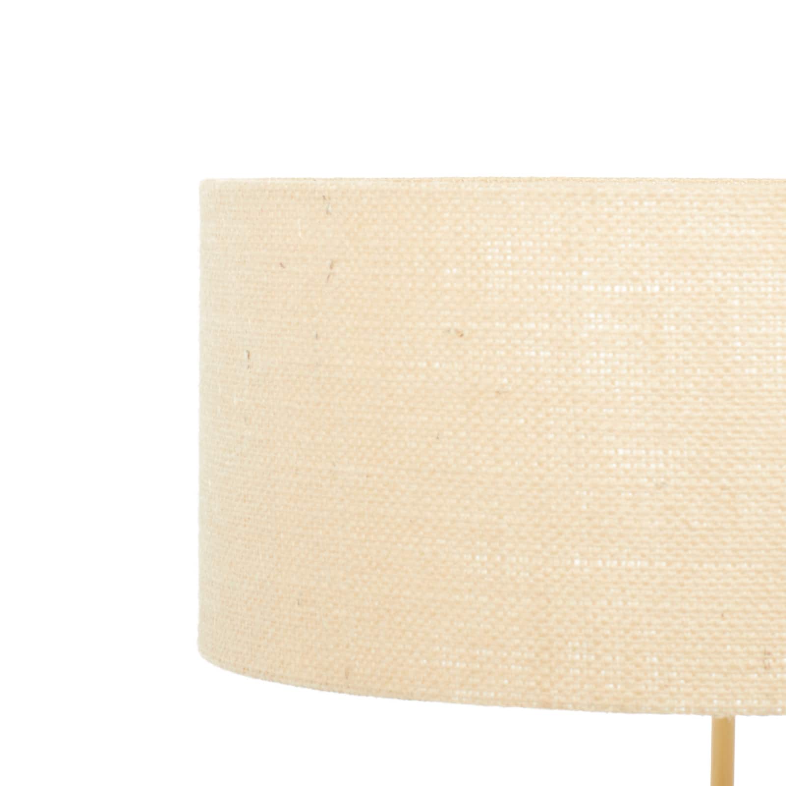 24" Natural Beige Wood Rustic Table Lamp