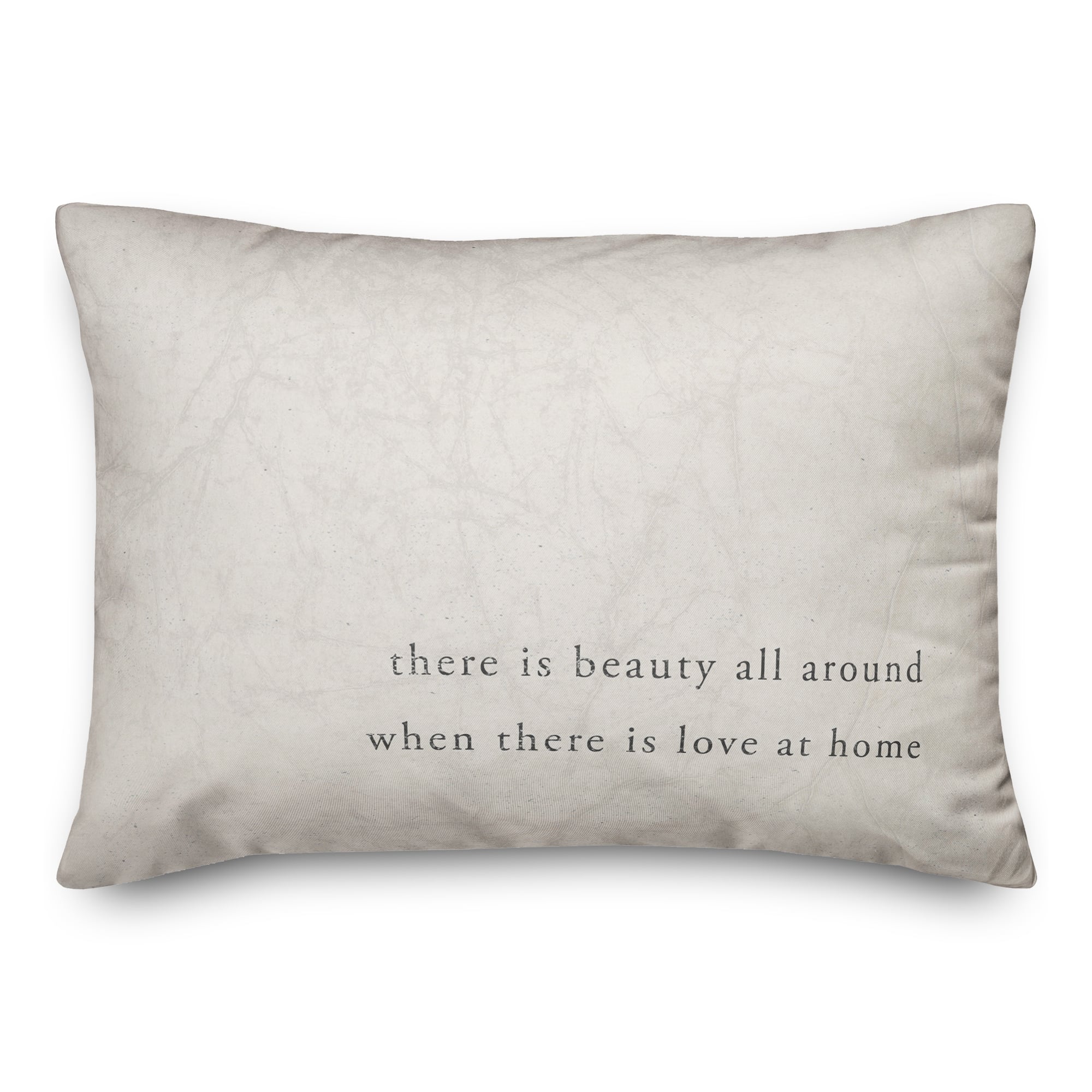 Love at Home Indoor/Outdoor Lumbar Pillow