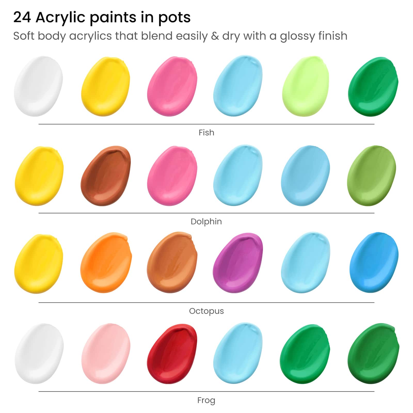 Arteza® Kids Canvas Paint Kit