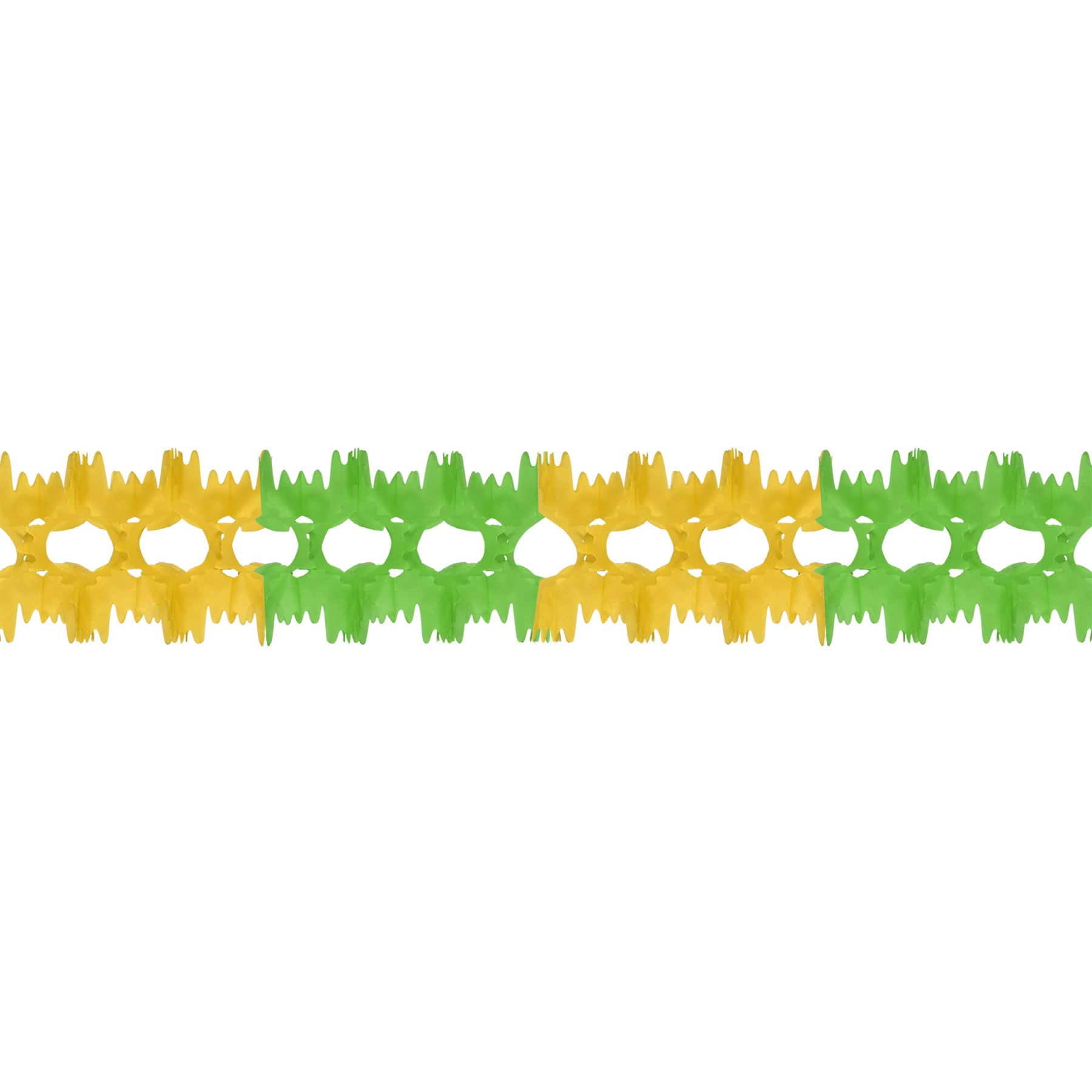 Beistle 14.5ft. Light Green & Yellow Pageant Garlands, 2ct.