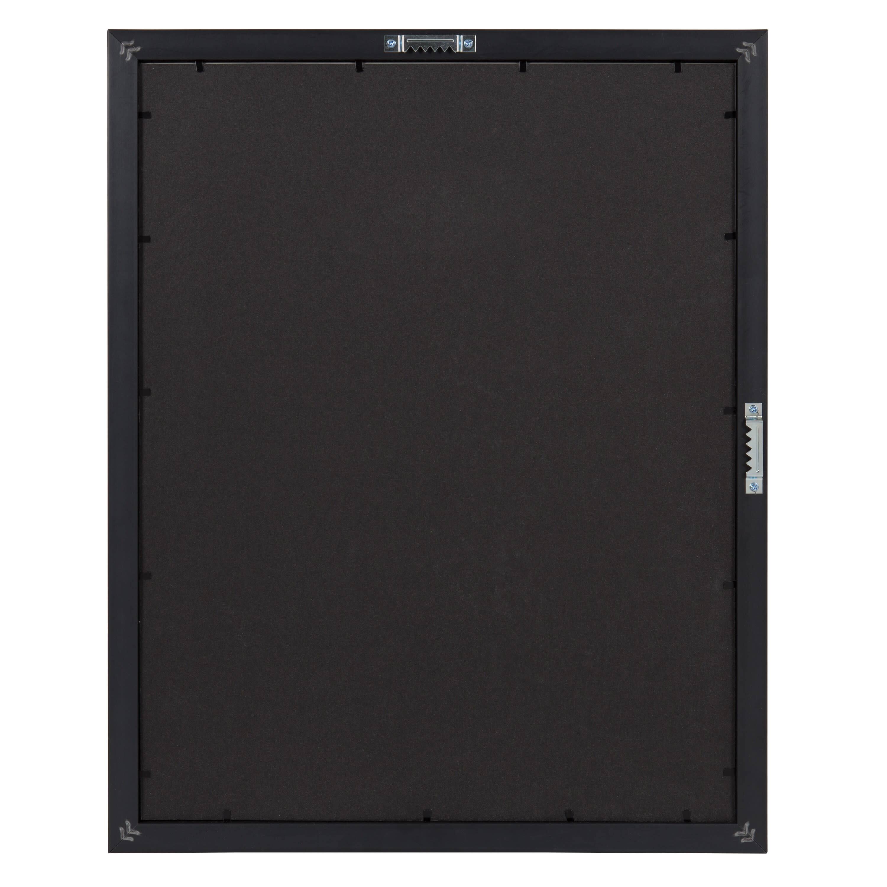 Kate and Laurel 14" x 18" Gold Calter Photo Frames with 11" x 14" Mat, 2ct.