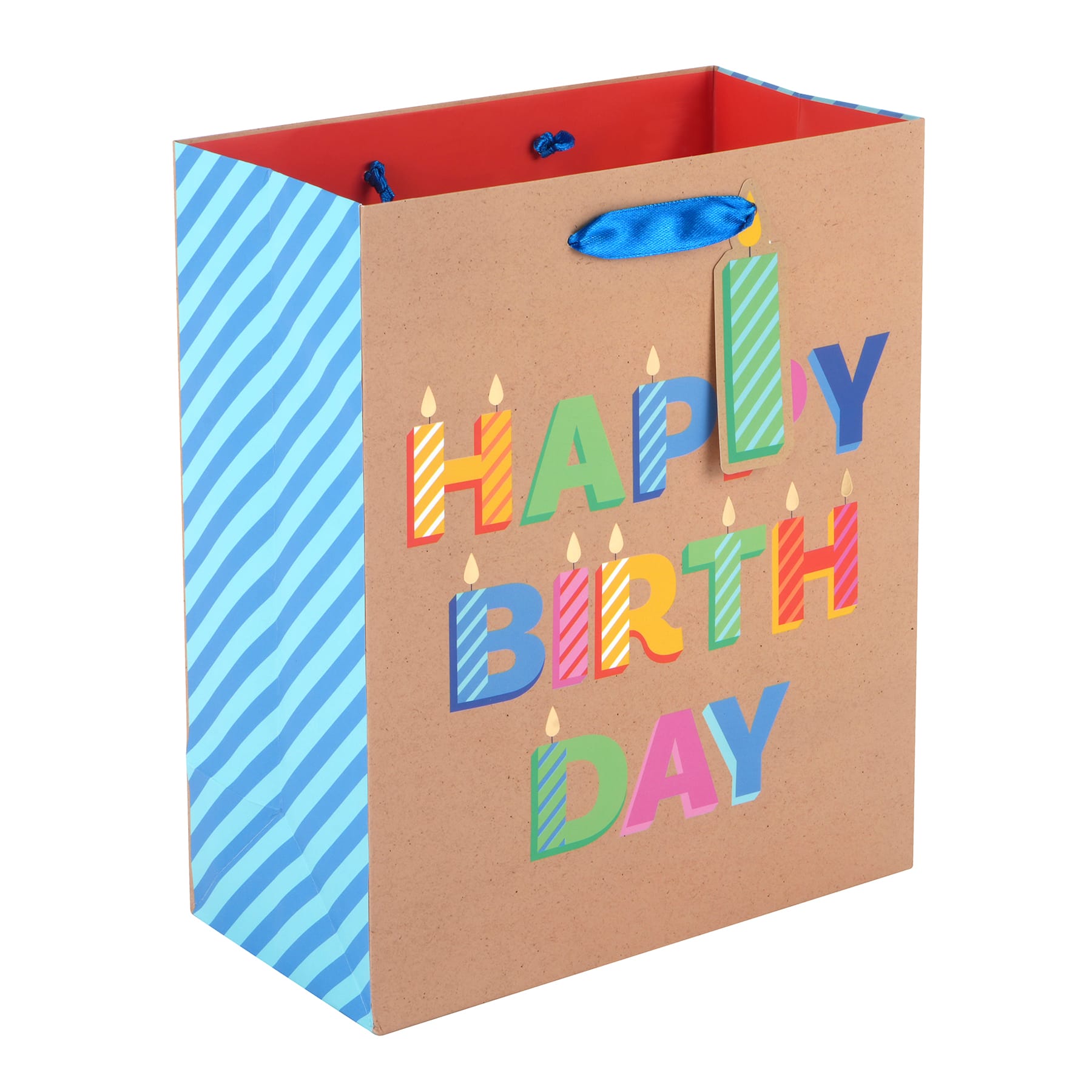 9.75" Happy Birthday Candles Gift Bag by Celebrate It™