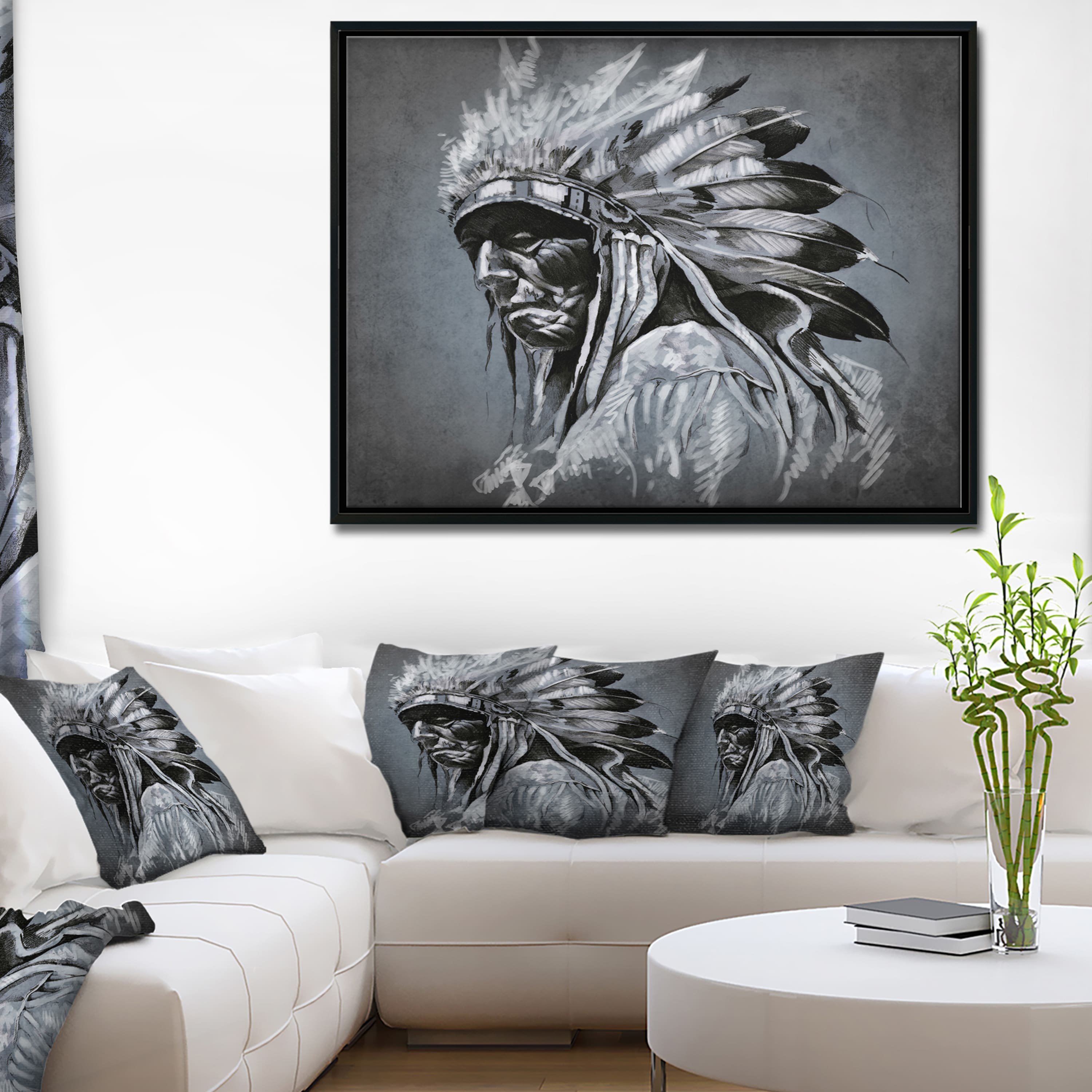 Designart - American Indian Tattoo Art