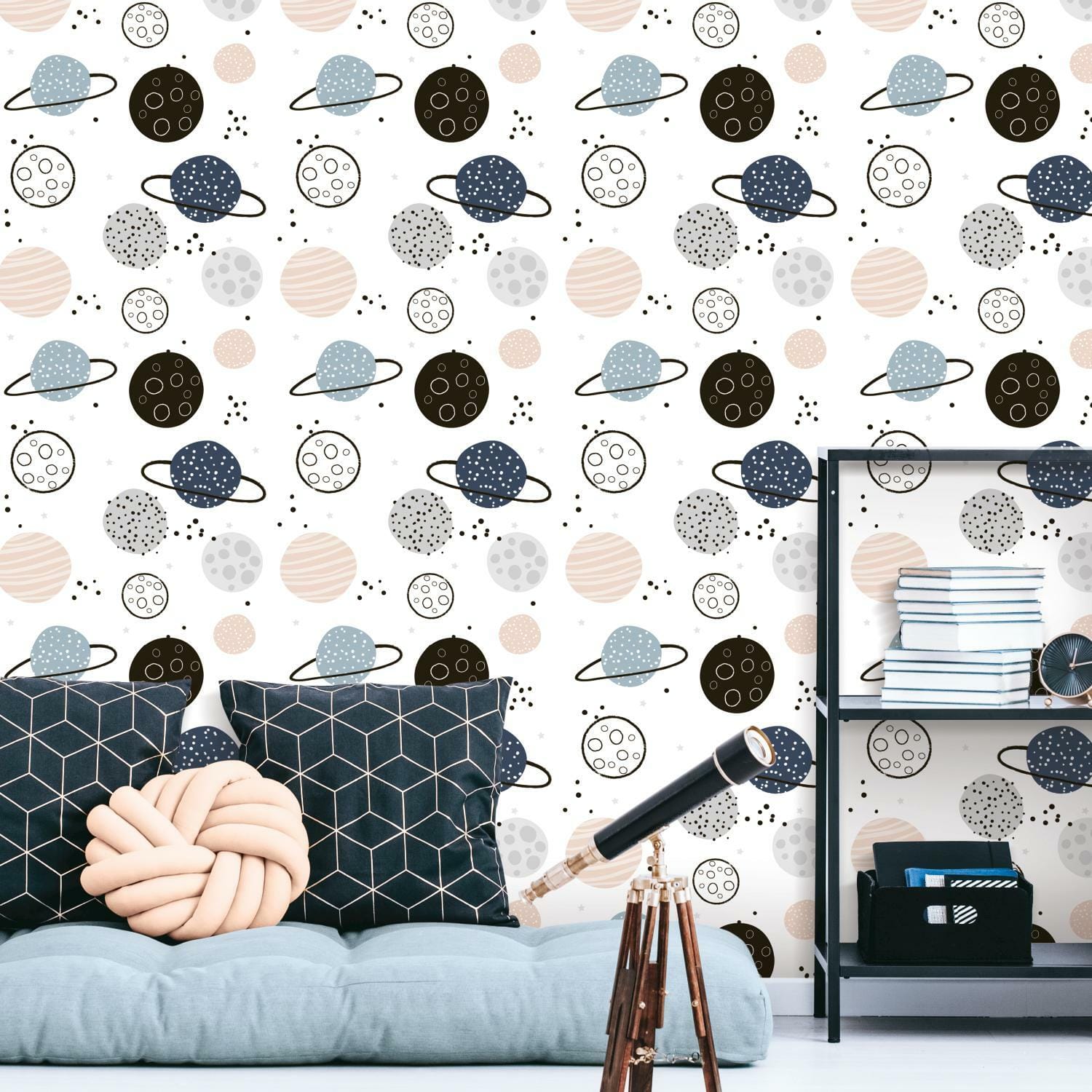 RoomMates Planets Peel & Stick Wallpaper