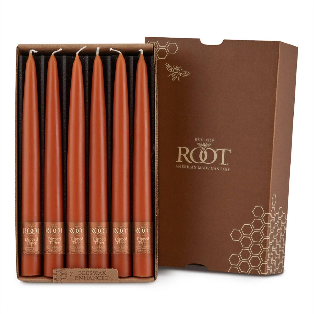 Root Candles 9" Dipped Taper Dinner Candles