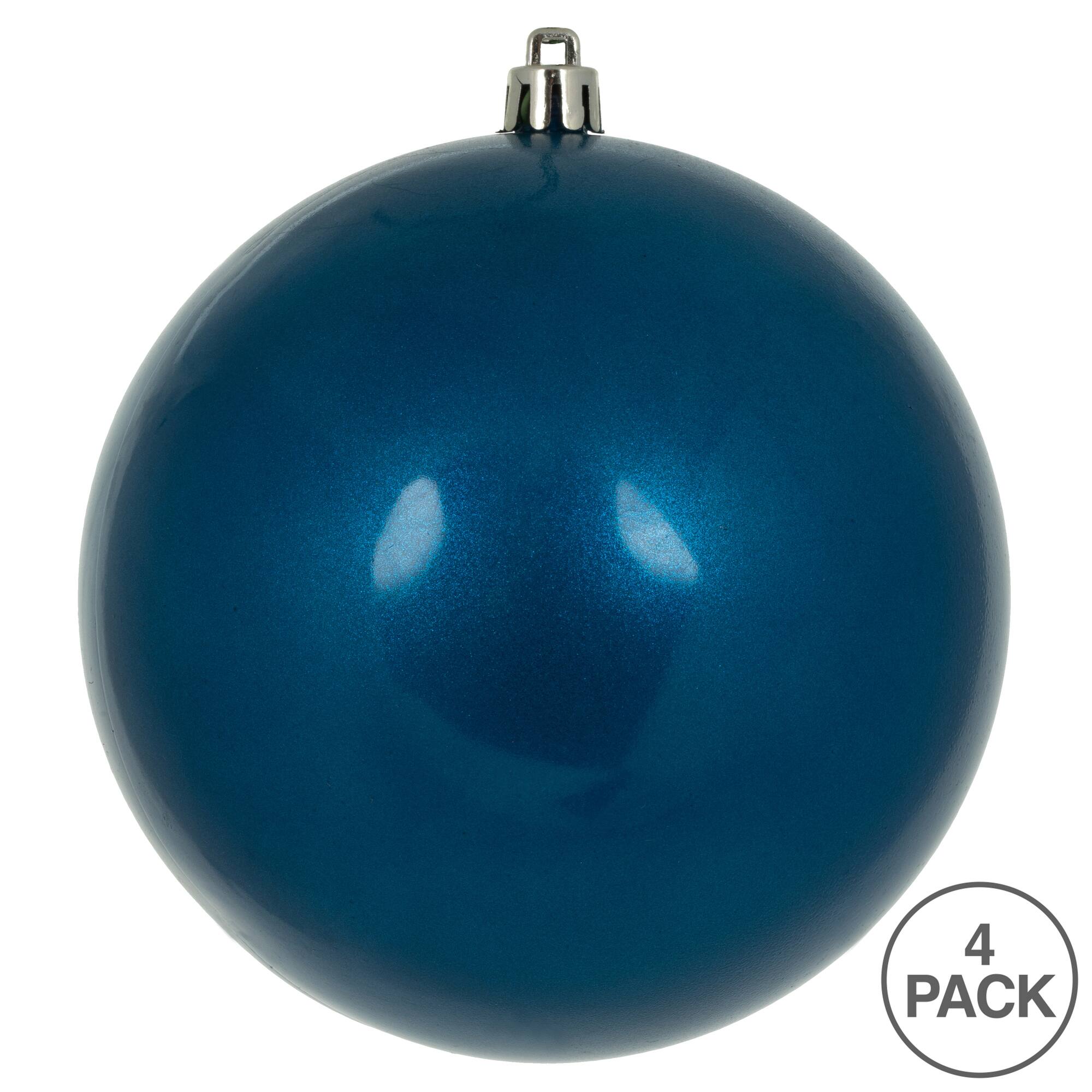 Vickerman Blue Candy Ball Ornament