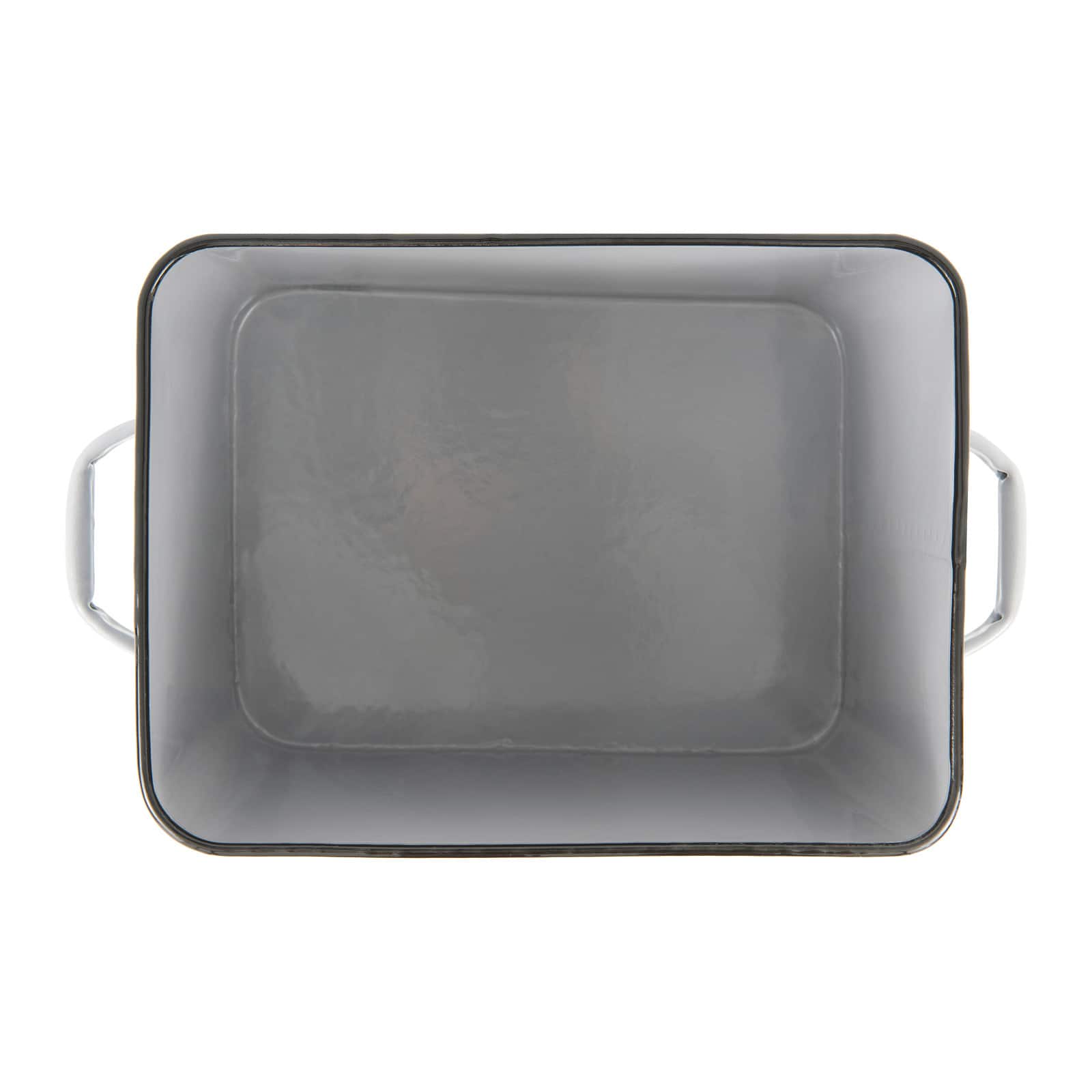 Hello Honey® Enameled Metal Distressed "BREAD" Box with Lid