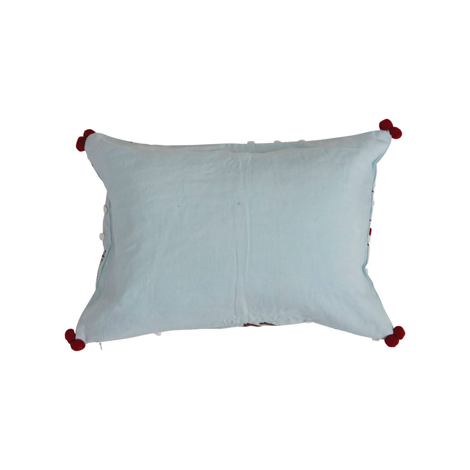 Hello Honey® 20" x 14" Cotton Lumbar Hedgehog Pillow