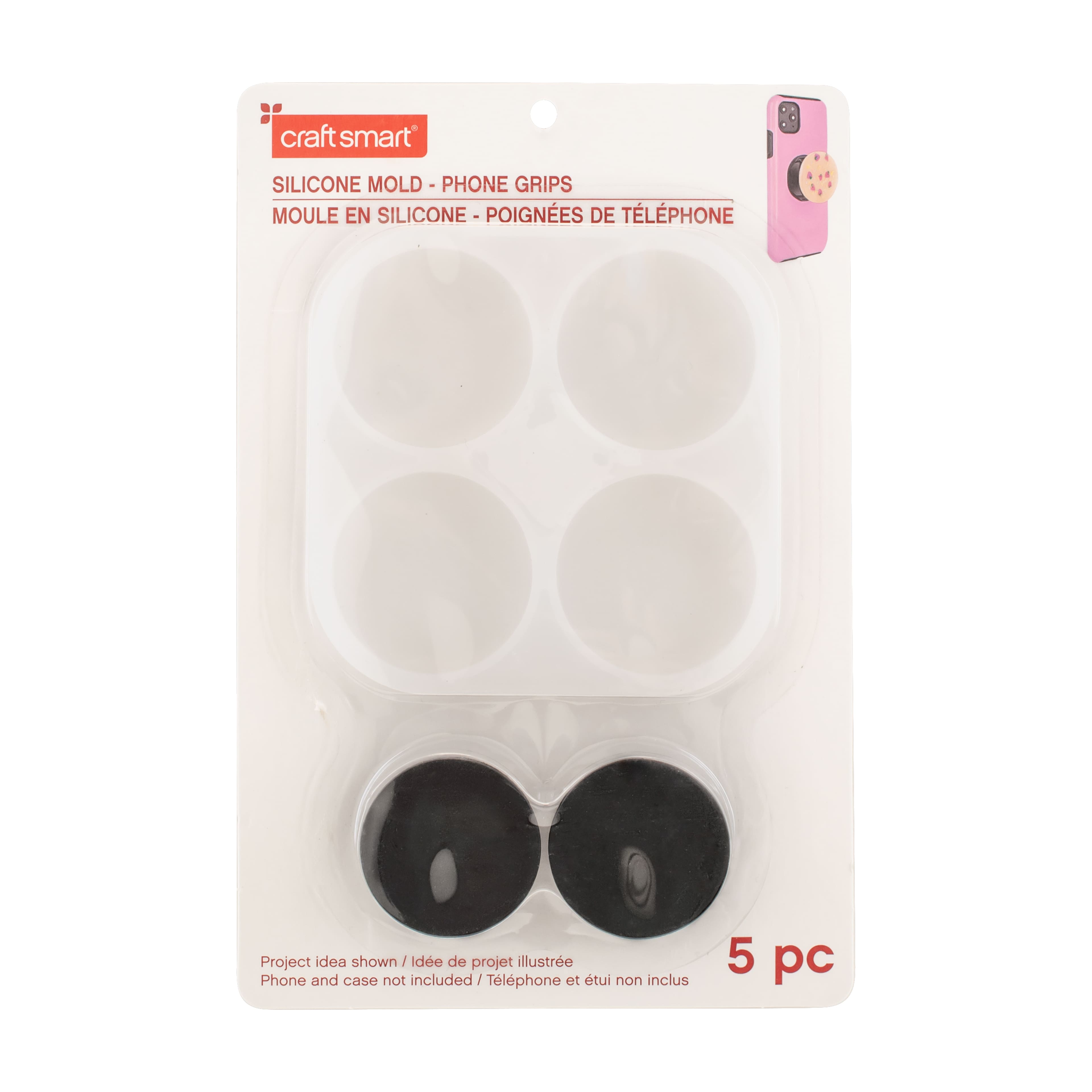 12 Pack: Cell Phone Grips Silicone Mold Set by Craft Smart®