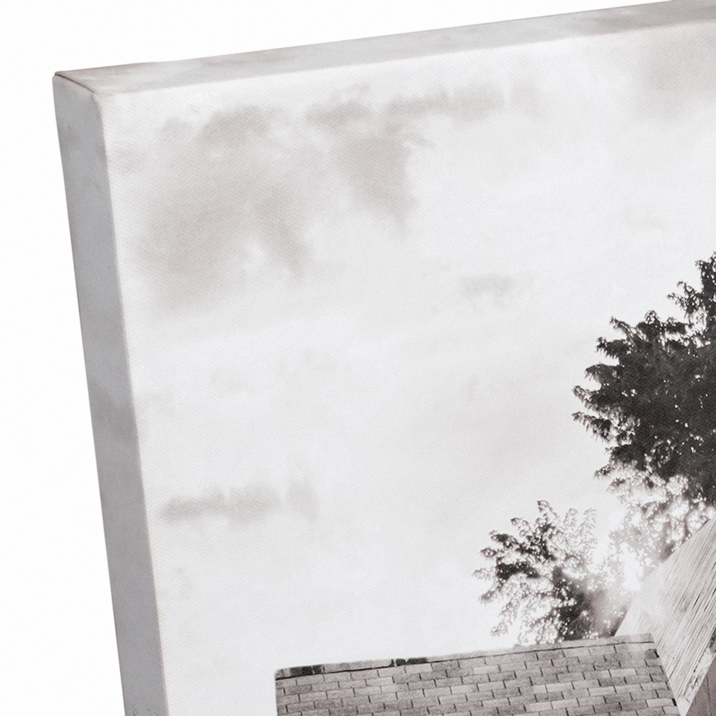Distressed Barn Flag Canvas Wall Art