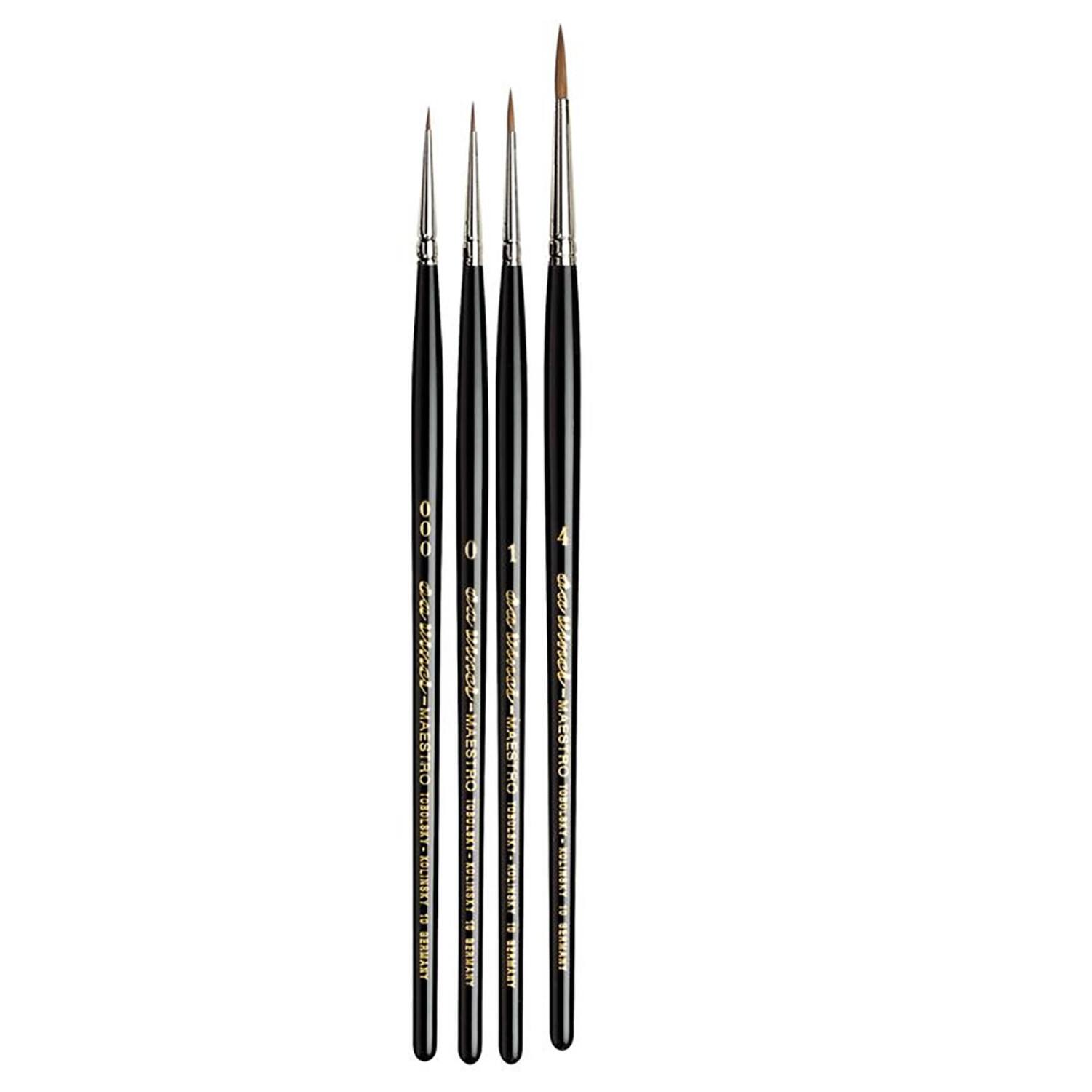 da Vinci MAESTRO Series 10 4 Piece Brush Set